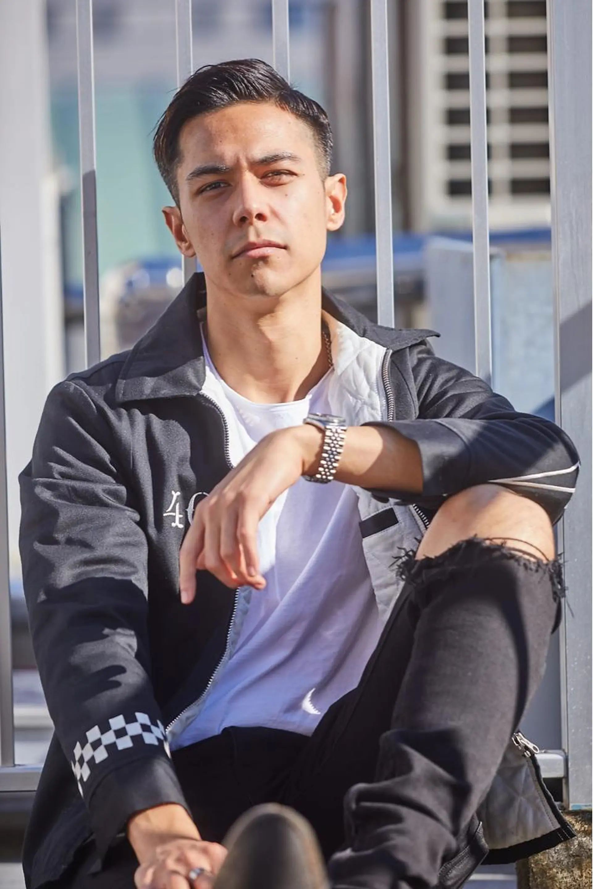 ショート 艶カラー/フェイス レイヤー/たむのヘアスタイル