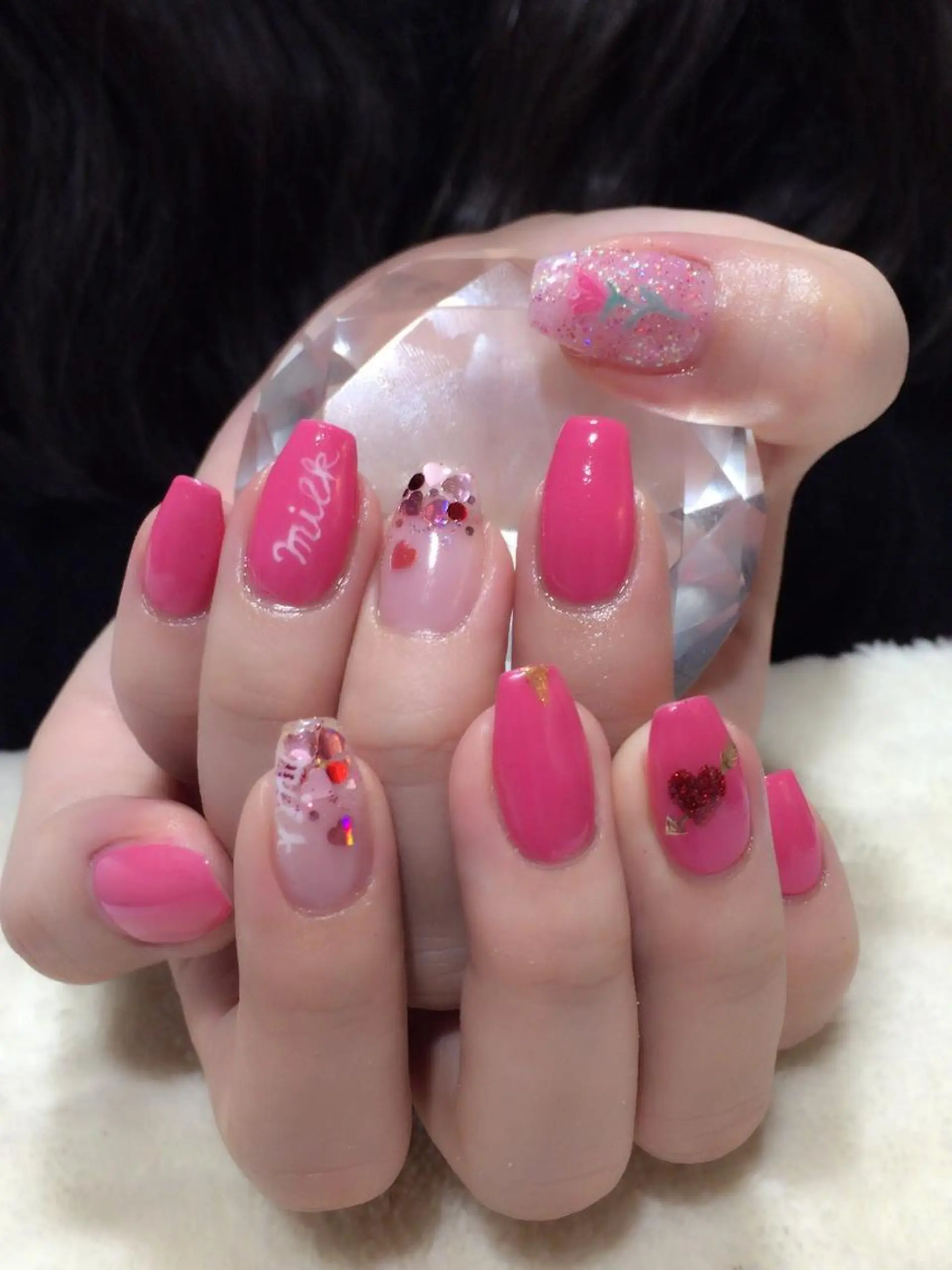 ネイル nail & eyelash Sympa 新横浜所属・𝓢𝔂𝓶𝓹𝓪 𝓜iwako🐰ᩚのネイルデザイン