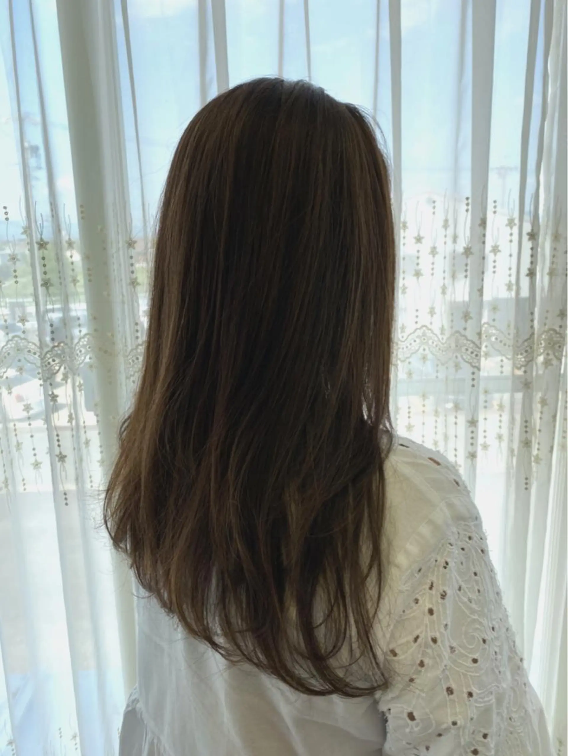 セミロング カラー 美容室 ソンリエのヘアスタイル