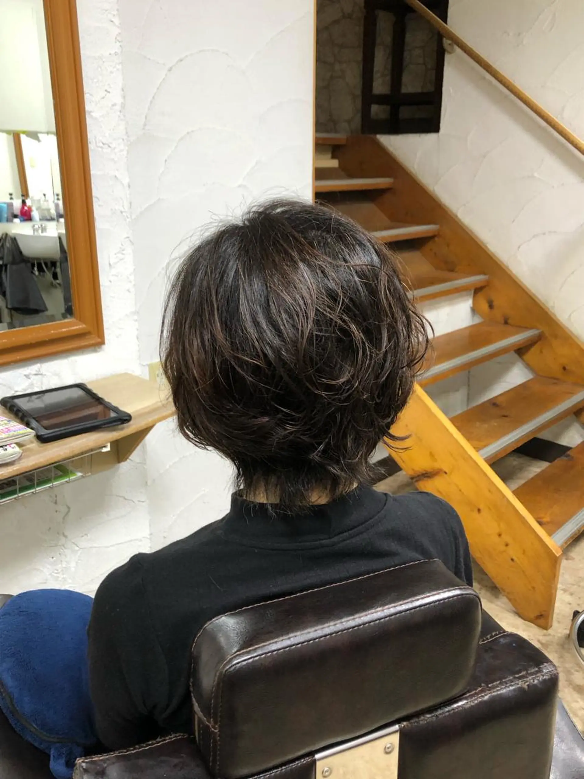 ショート ショートヘア サロントモ所属・小松崎 咲楽のヘアスタイル