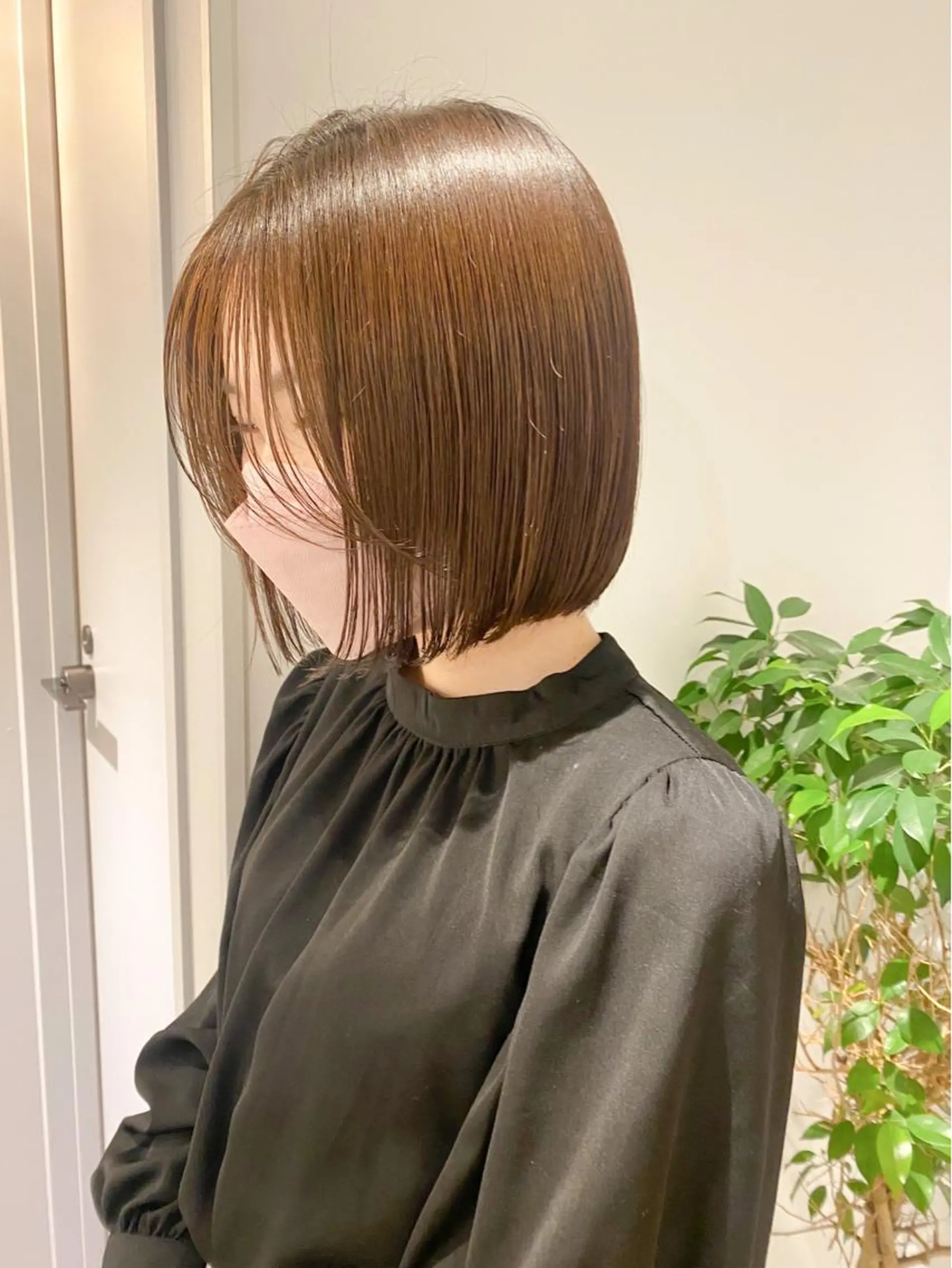 ショート ヘアアレンジ ボブ 🤍似合わせカット/ 艶カラー/表参道🫧のヘアスタイル