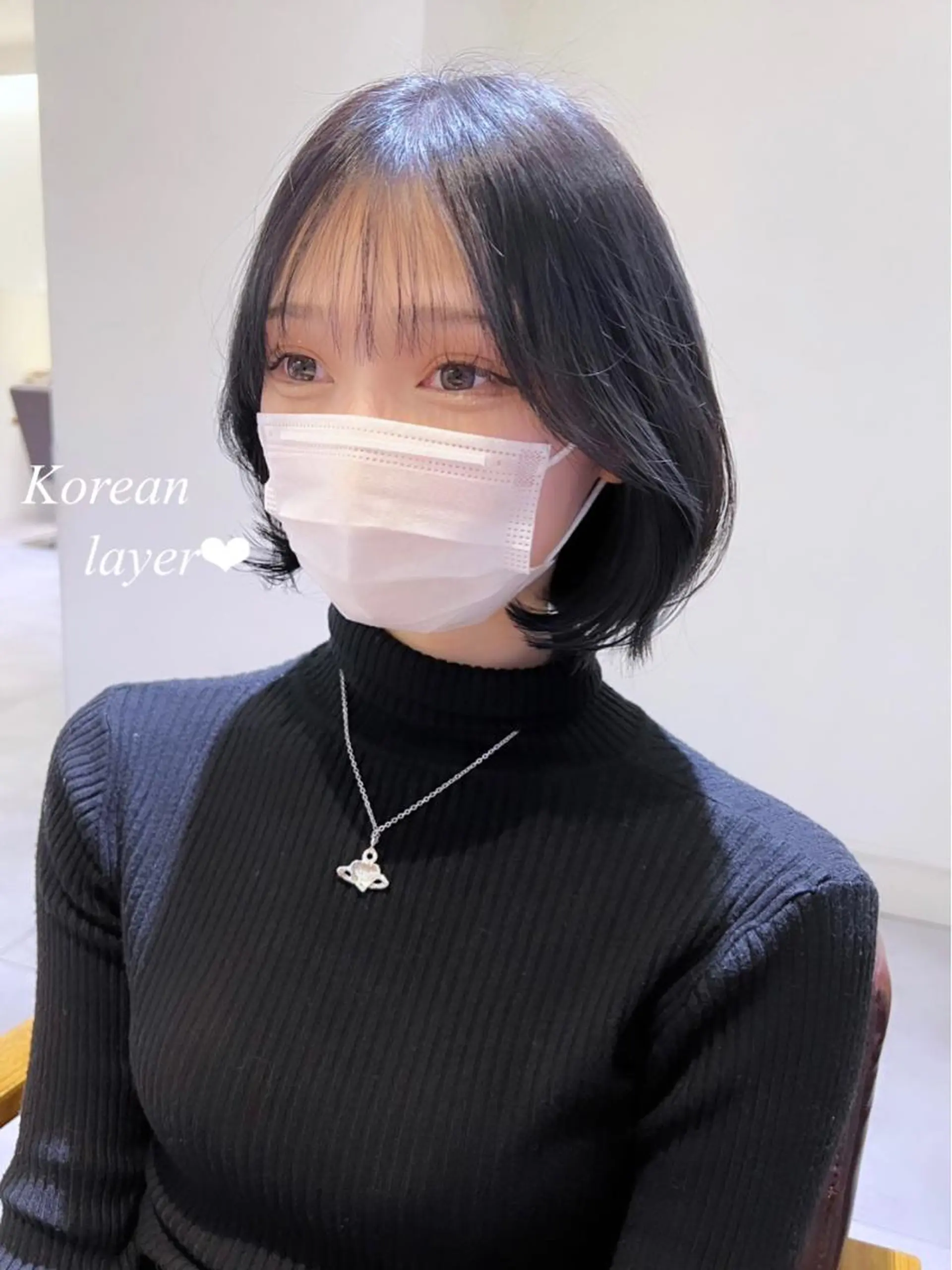 ミディアム カラー カット トリートメント 韓国ヘア×髪質改善 /yoshikaのヘアスタイル