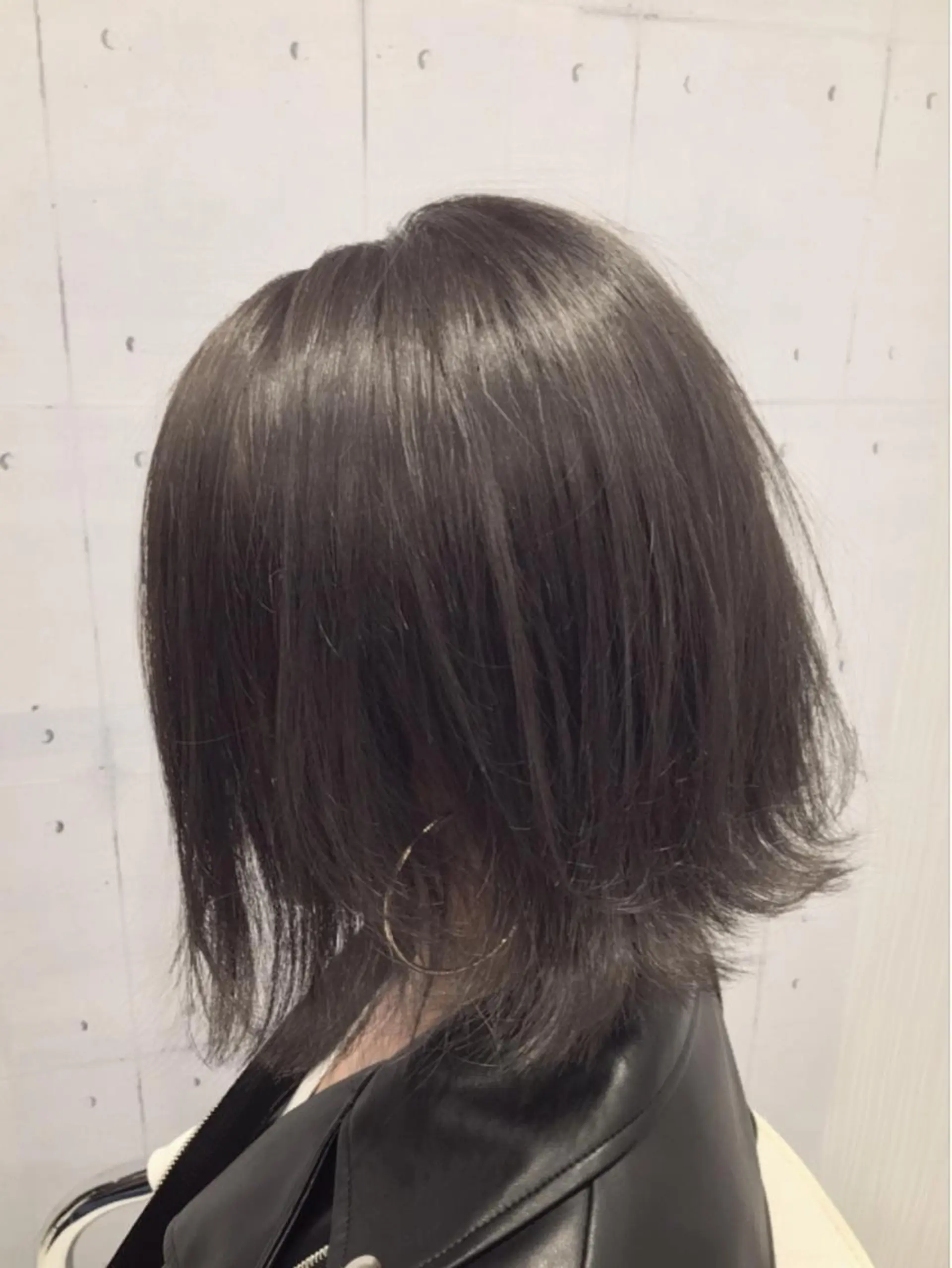 ショート カラー 切りっぱなしボブ グレージュ ボブ 韓・中華美女ヘア 🇰🇷×🇨🇳のヘアスタイル