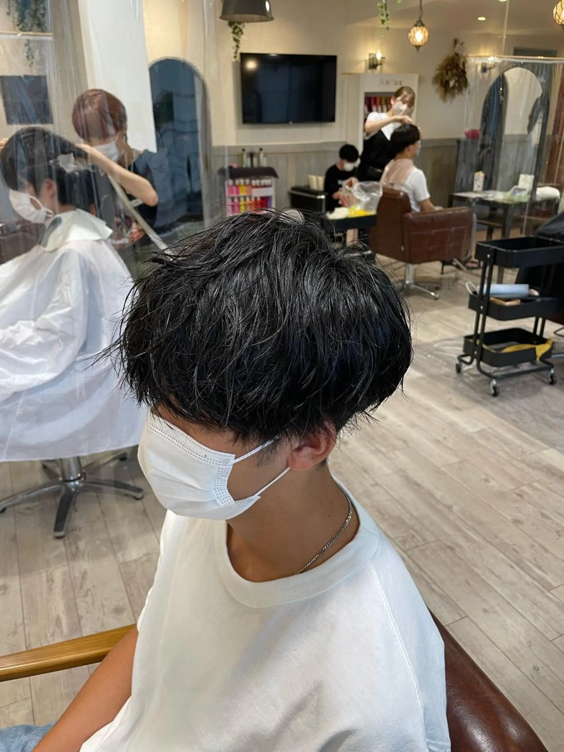 パーマ メンズ 船橋駅南口徒歩5分 キチ/RITSUのヘアスタイル