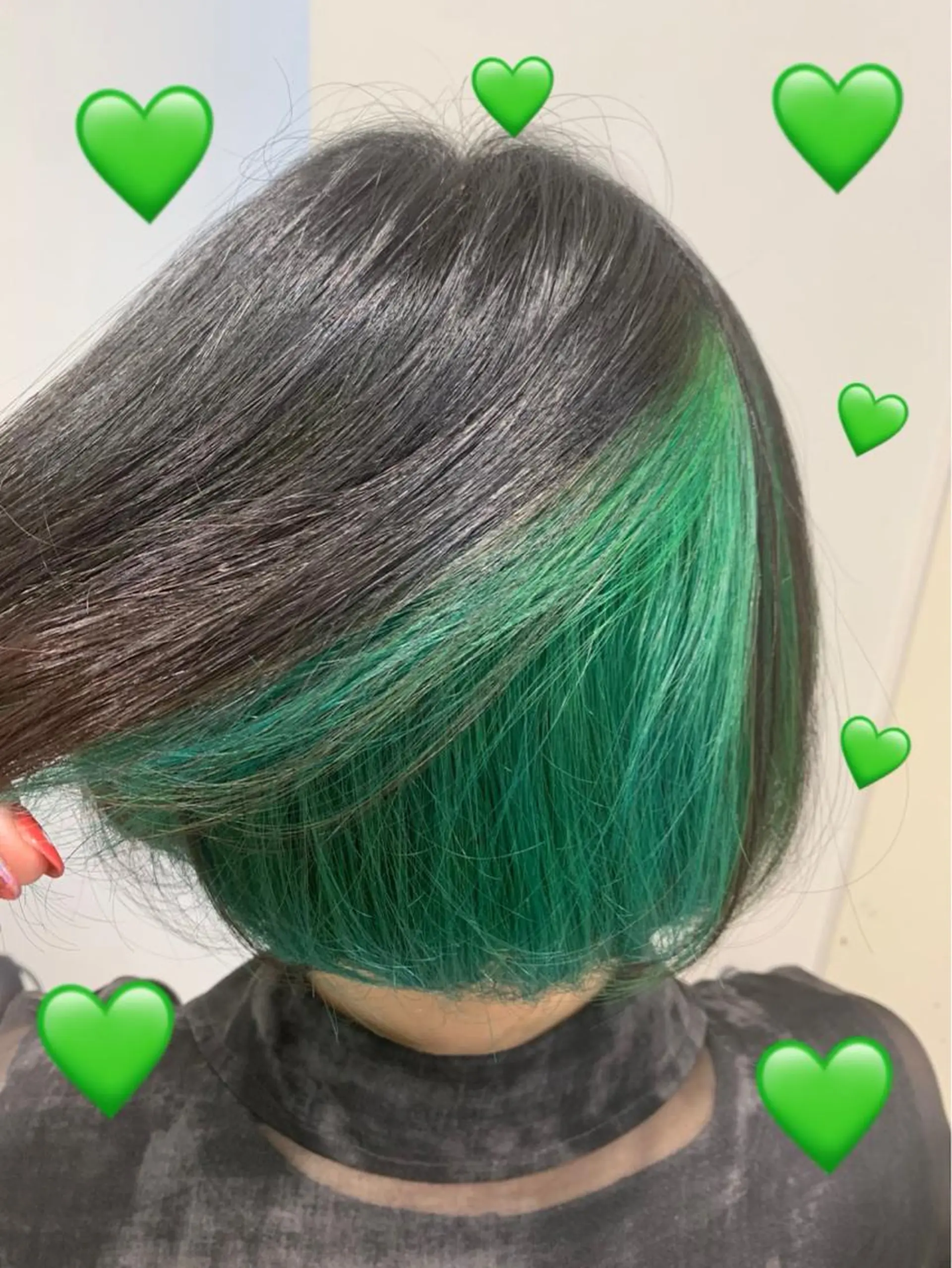 ショート カラー ブリーチ ダブルカラー グラデーションカラー グレージュ インナーカラー EMANON新宿東口所属・新宿駅近♡ ♡個室♡三都季🌜のヘアスタイル