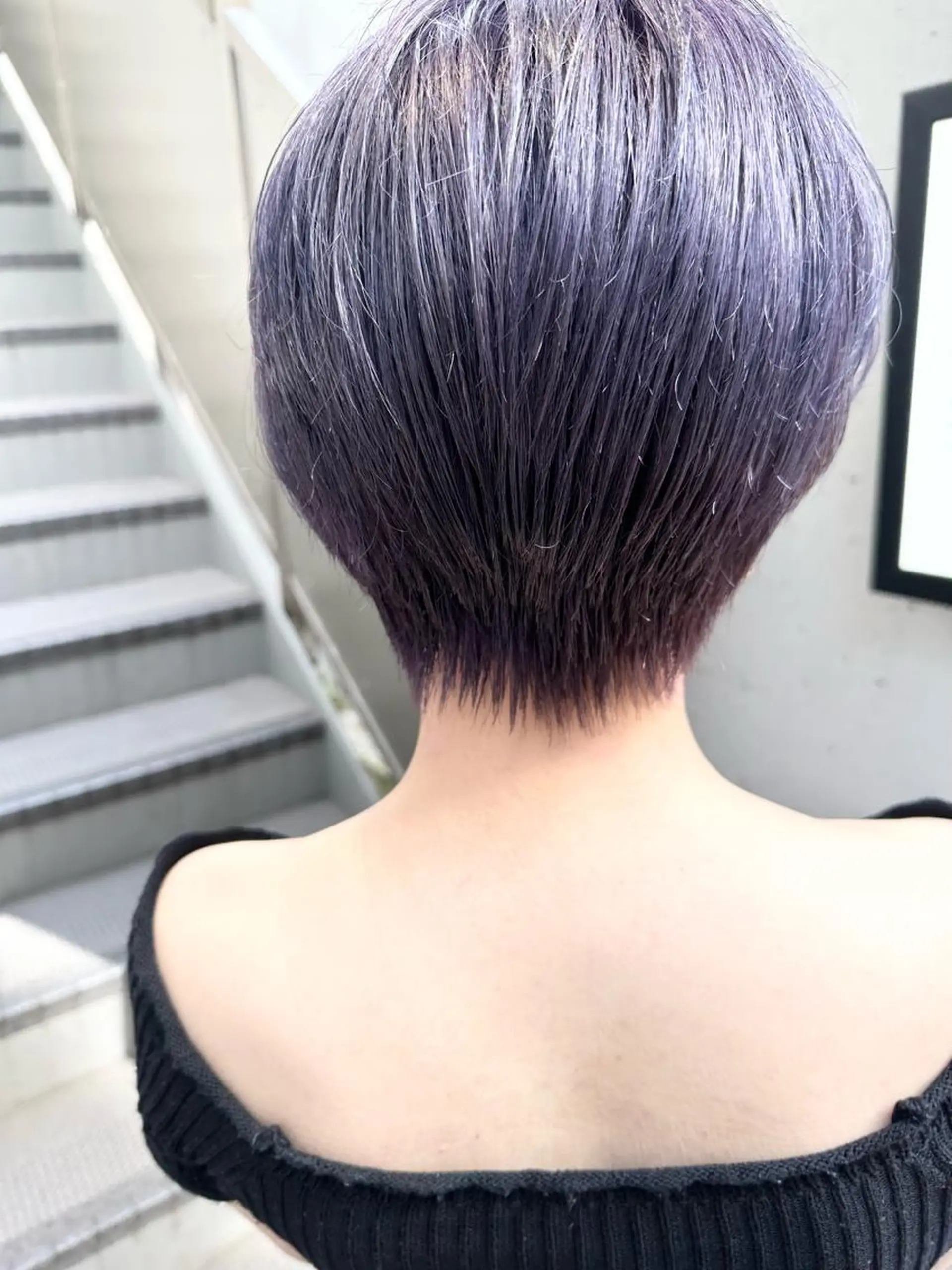 ショート ヘアカラー トリートメント ✨髪質改善✨ ✨ボブショート✨山木のヘアスタイル