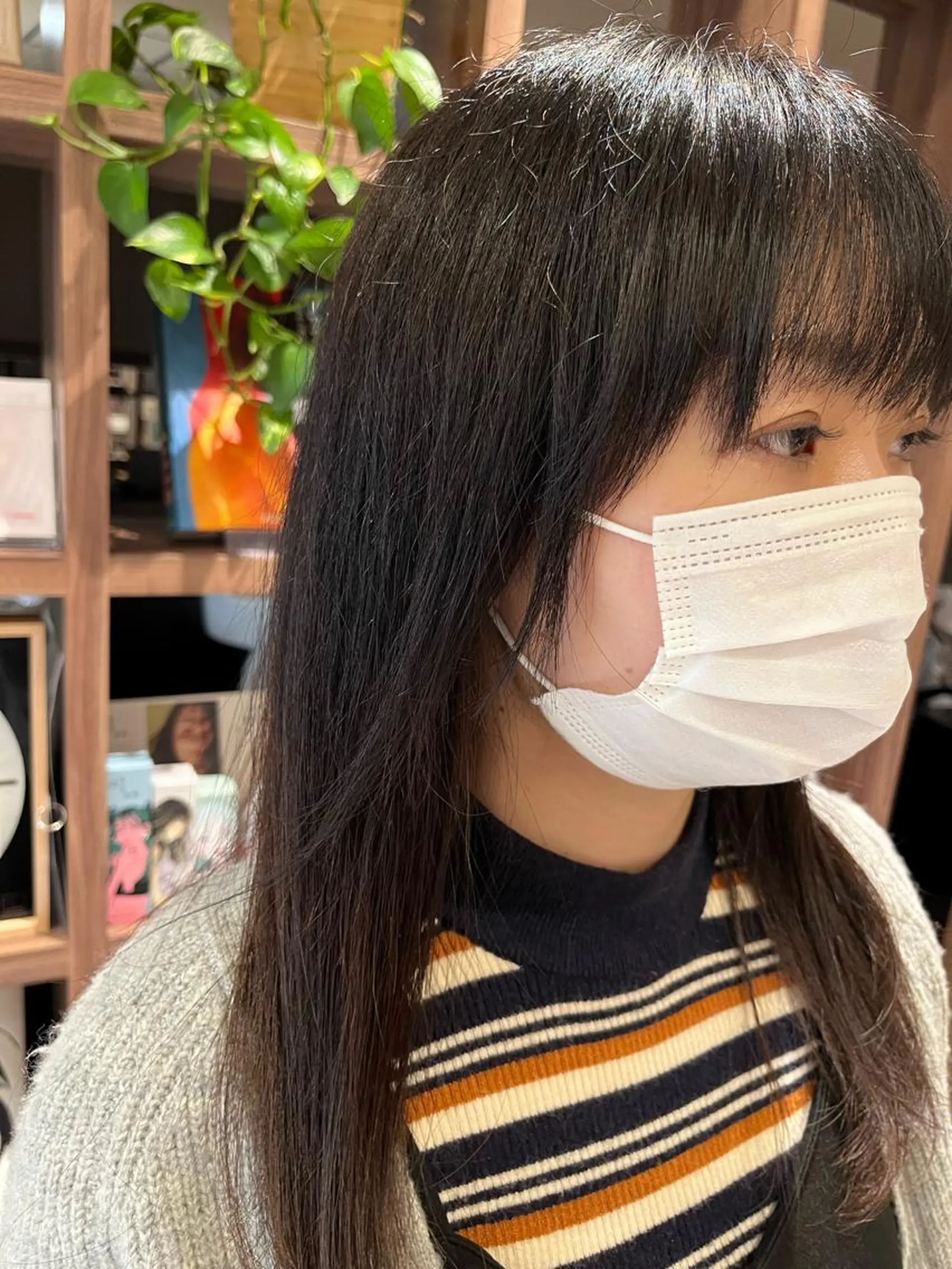 ロング 顔周りカット dogstar小林諒 レイヤー/パーマのヘアスタイル