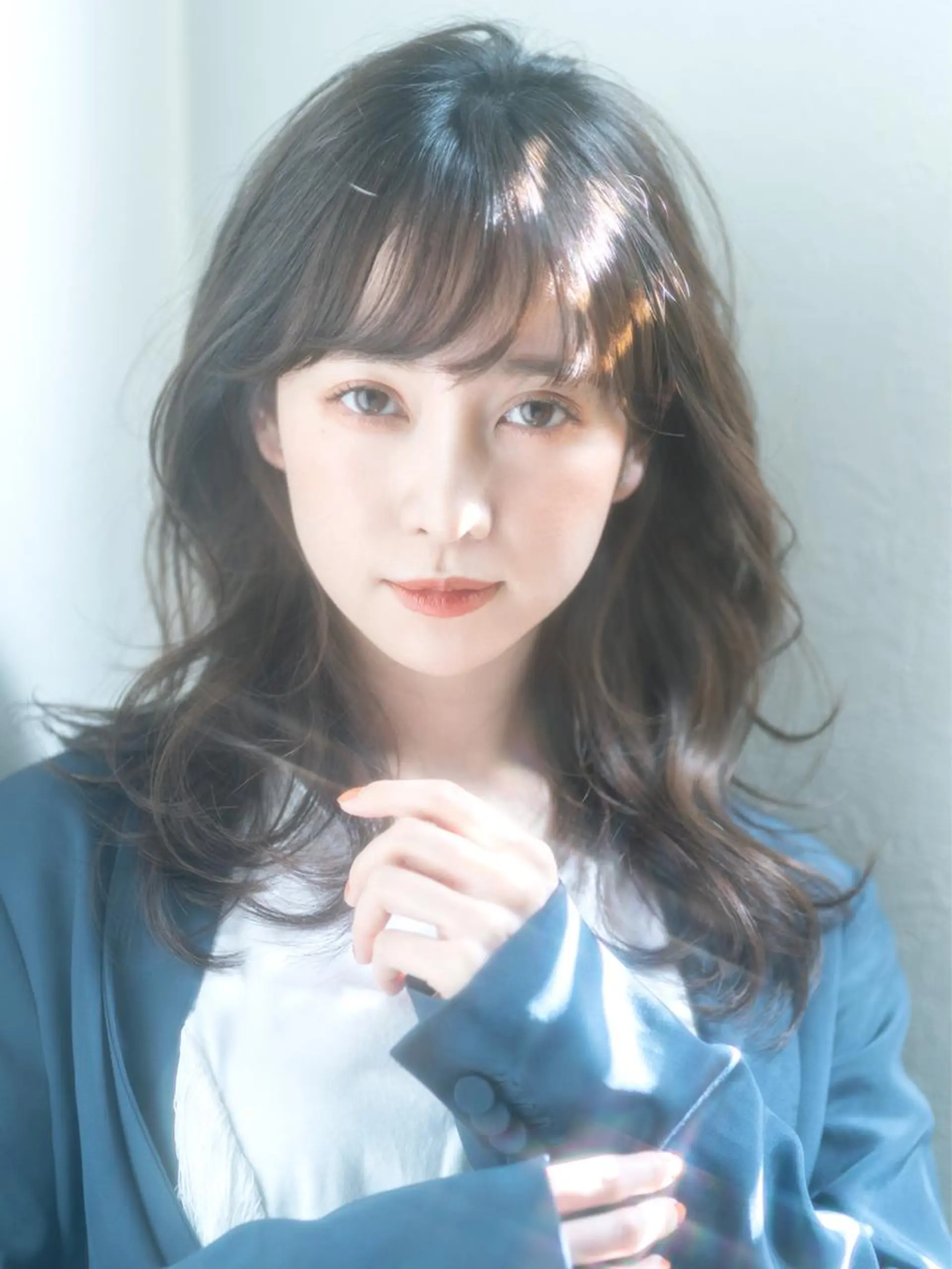 ミディアム 🎀ハイトーン/レイ ヤー/Reina🎀のヘアスタイル