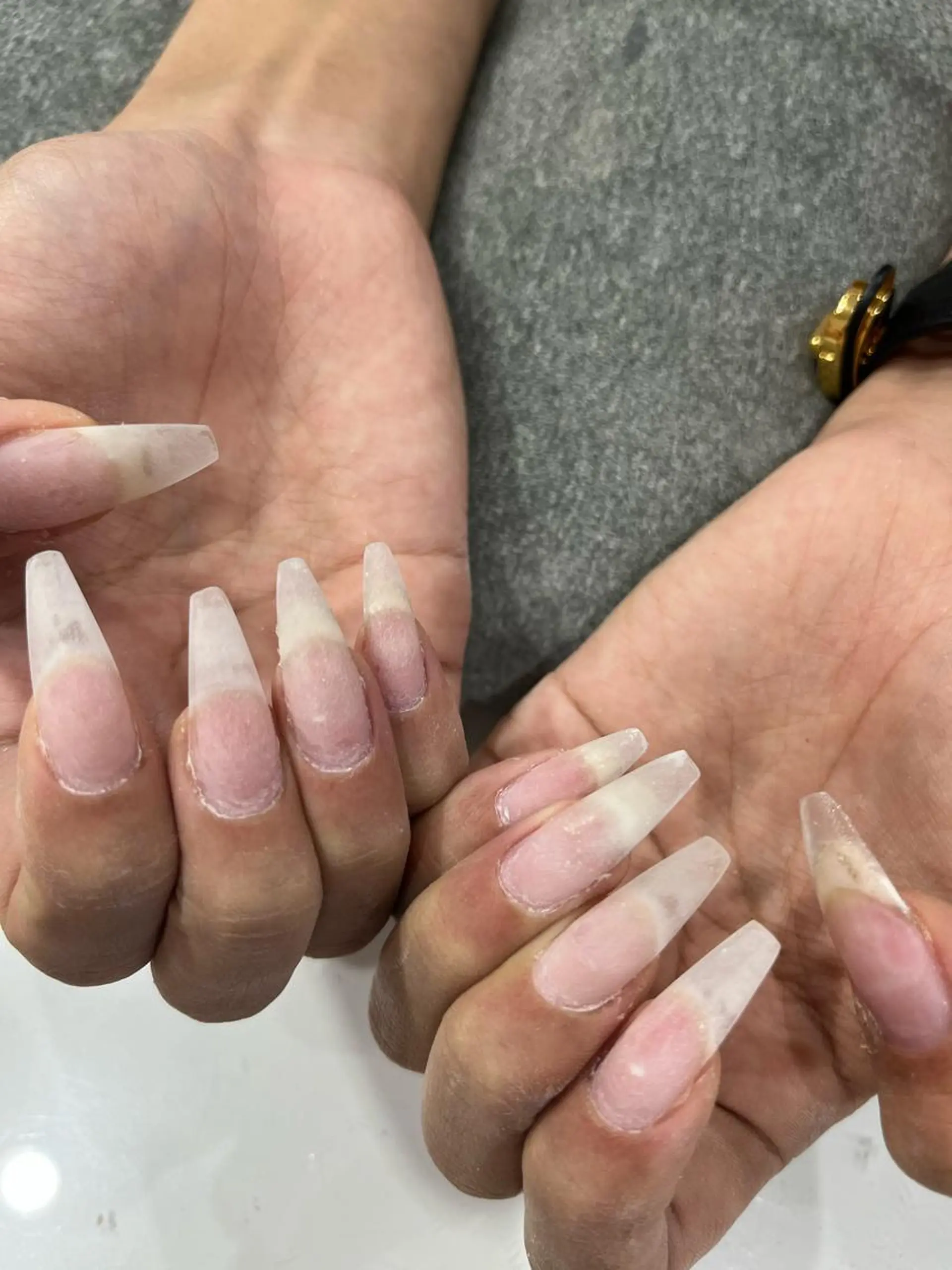 ネイル 長さ出し ジェルネイル wooone所属・wooone nail.rieのネイルデザイン
