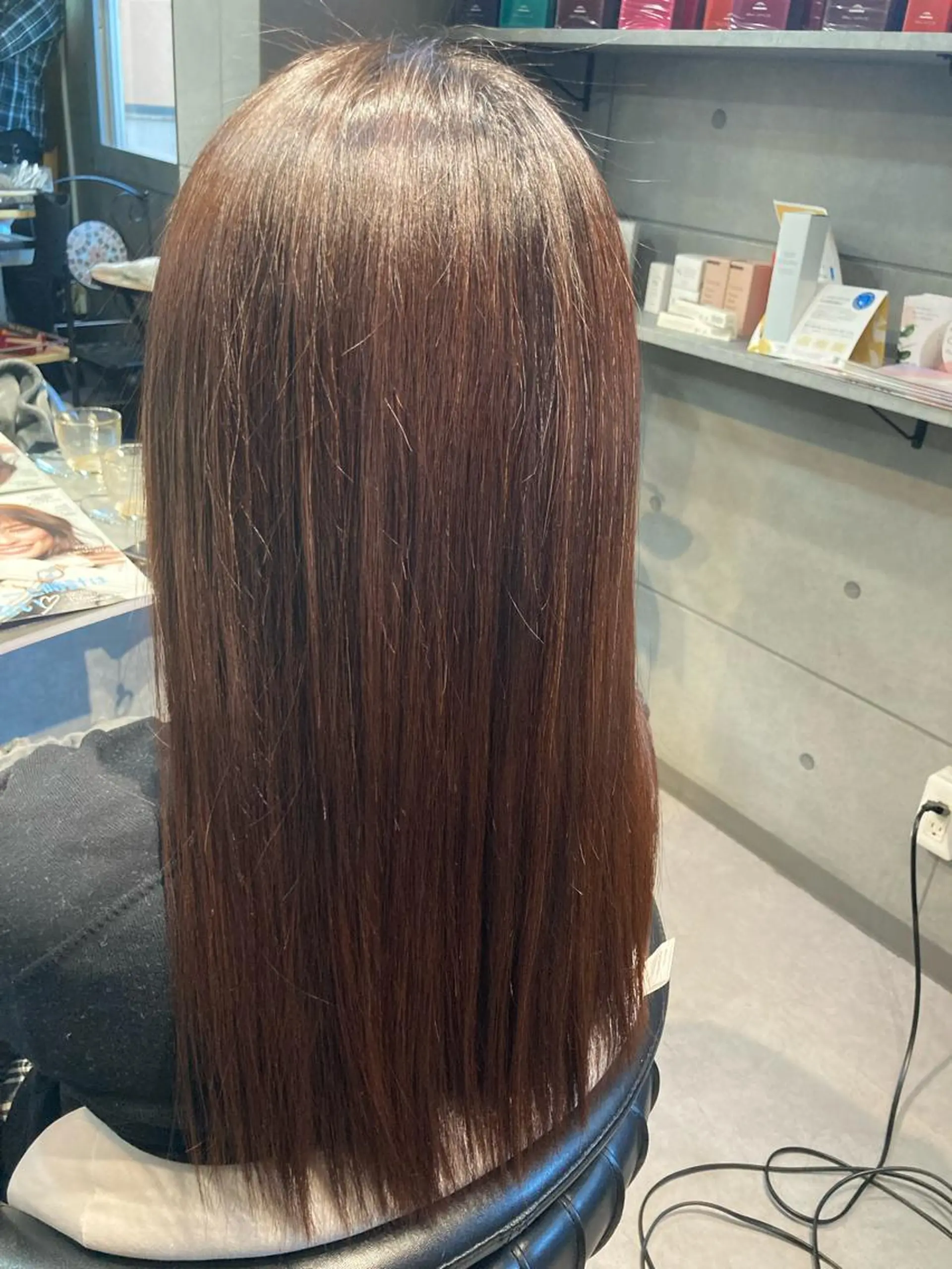 ロング トリートメント 髪質改善☺︎縮毛矯正 ふじい まりんのヘアスタイル