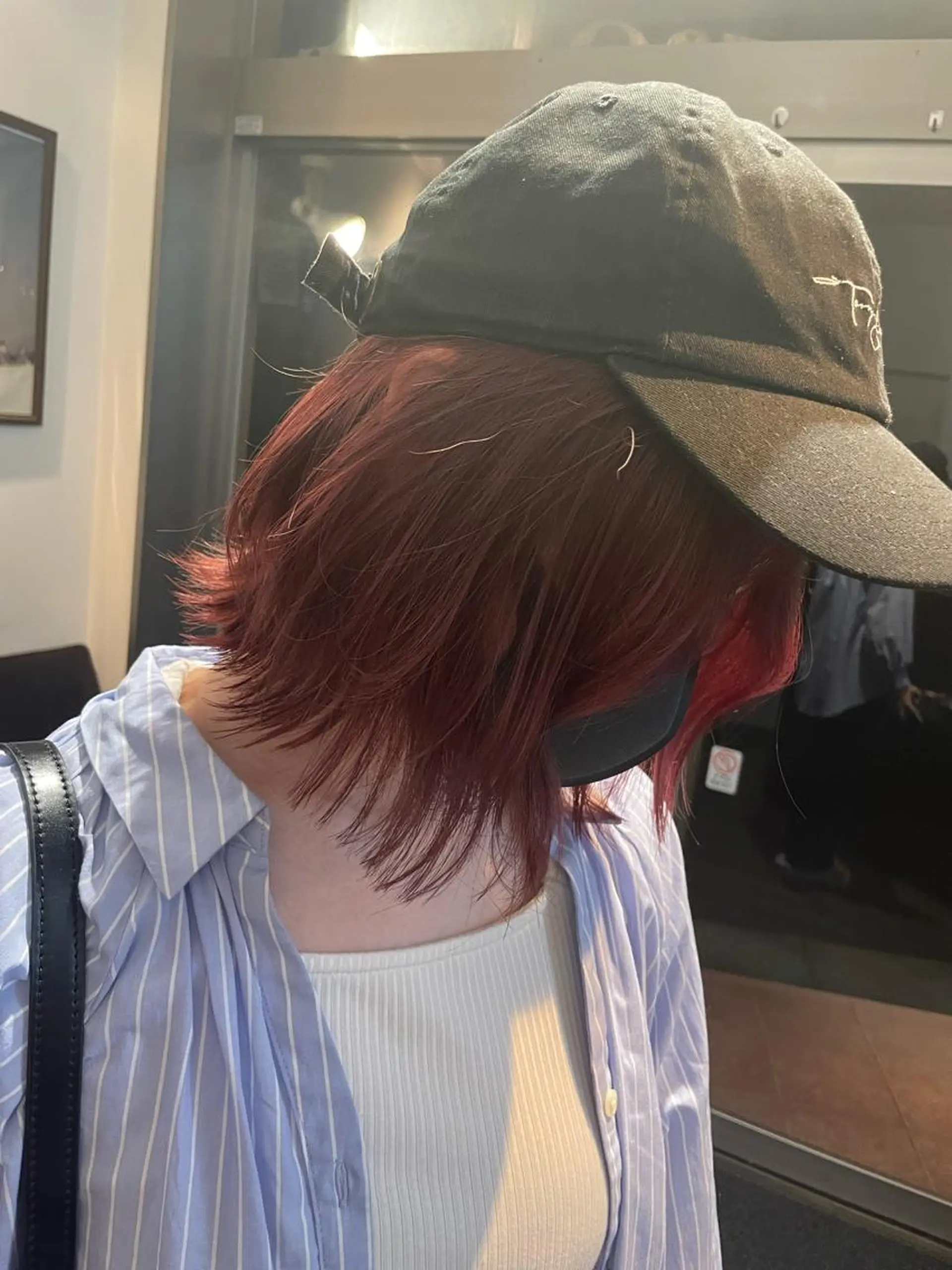 ミディアム カラー ヘアカラー CURE 朱梨のマツエク・マツパデザイン