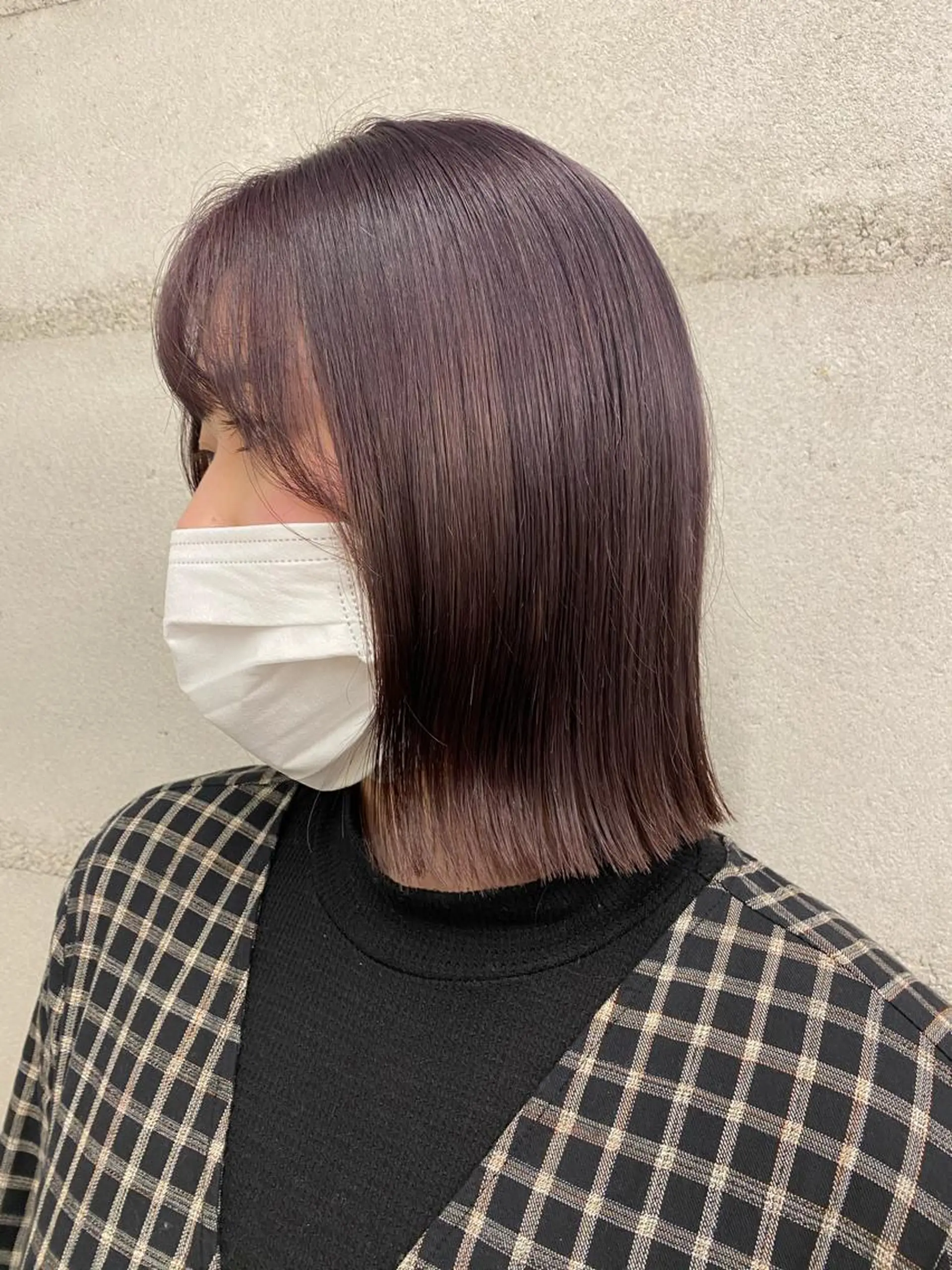 ミディアム カラー ブリーチ パープルカラー RAYGLOW  by Headlight 東海店所属・海外ヘア スタイルRIOのヘアスタイル