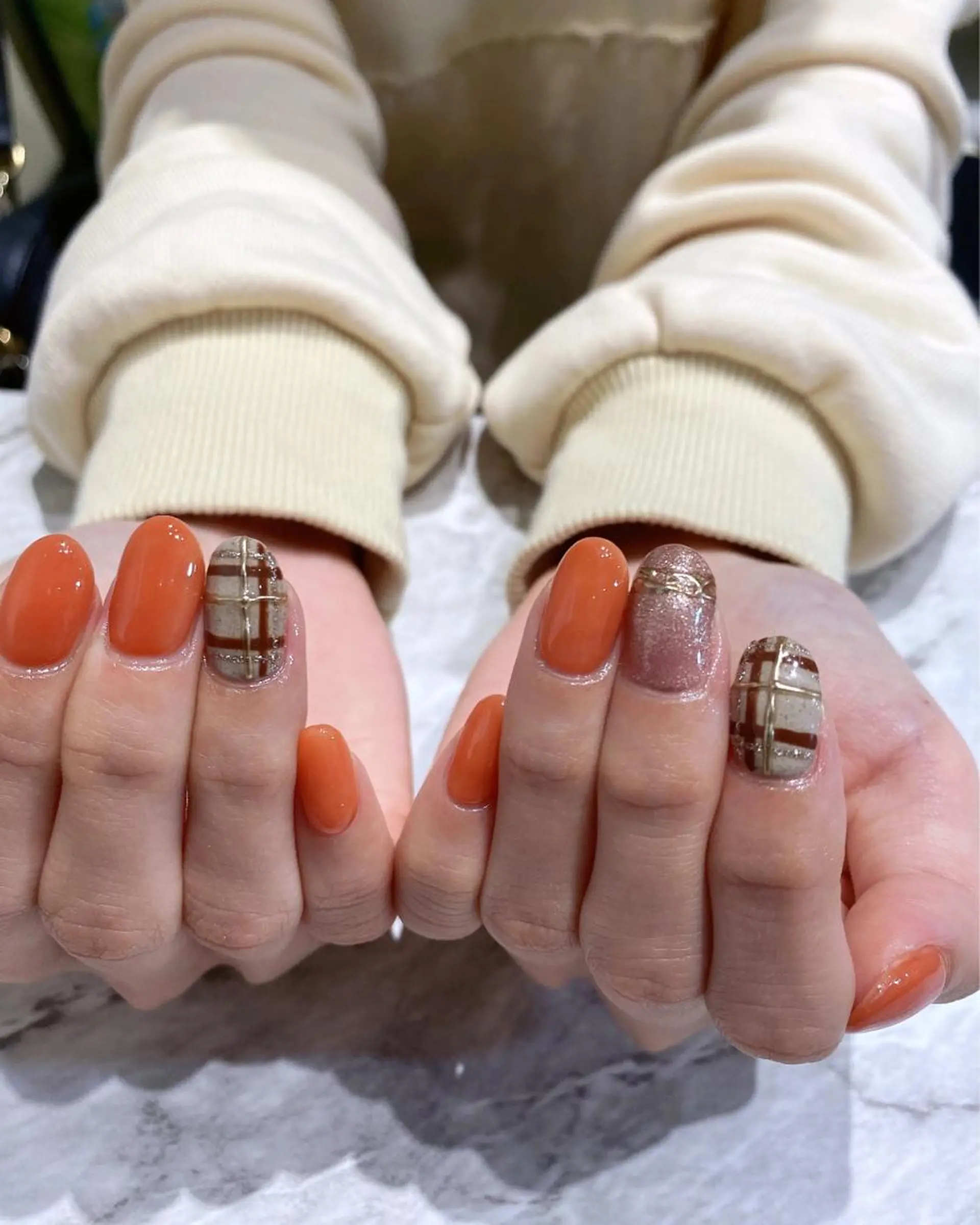 ネイル ハンドネイル フットネイル ハンドケア nail salon  AlgeTy所属・✴︎:.｡. MAKI.｡.:✴︎のネイルデザイン
