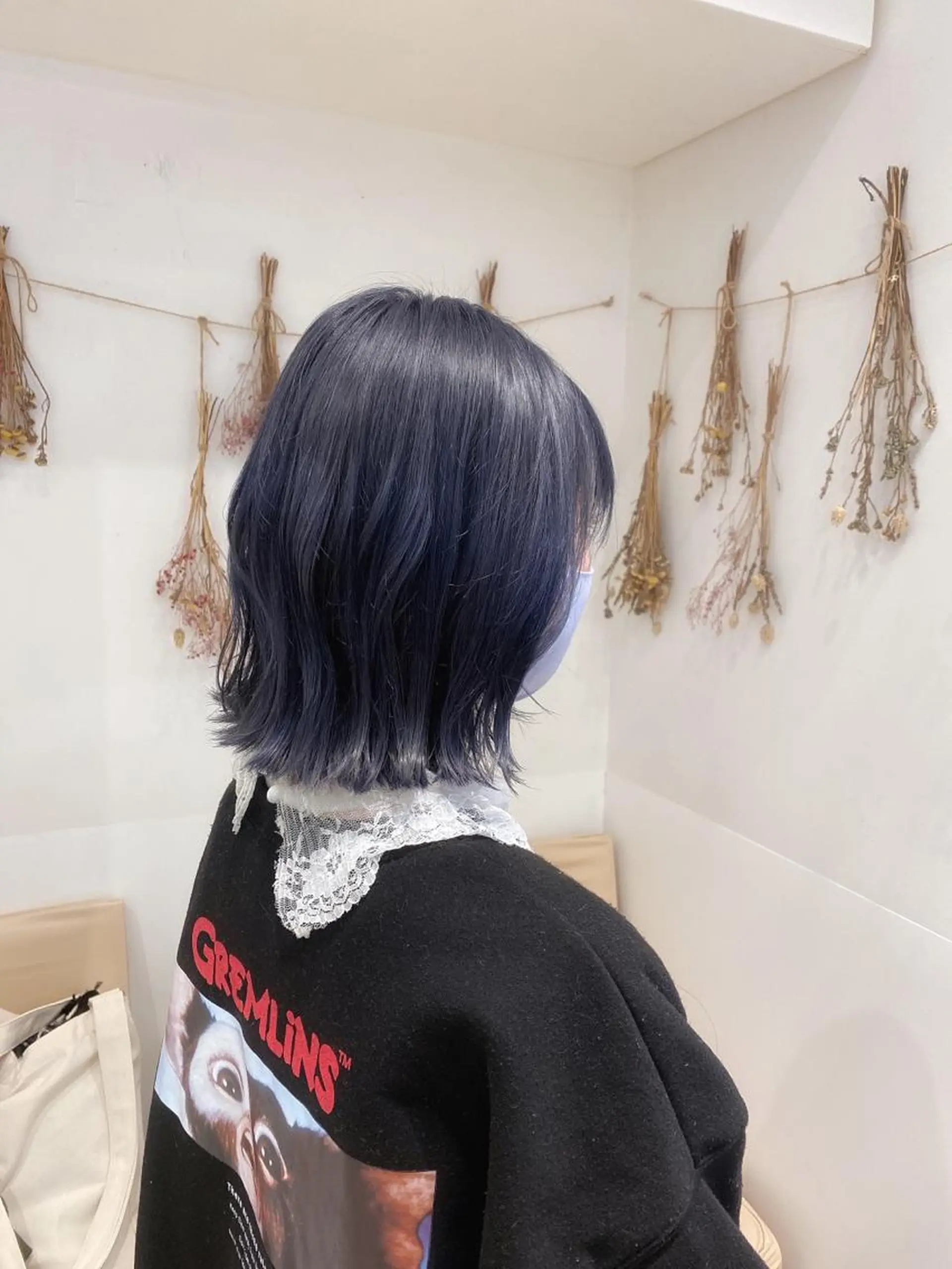 ショート カラー ブルーカラー ネイビーカラー はだゆうき @hadadan08のヘアスタイル