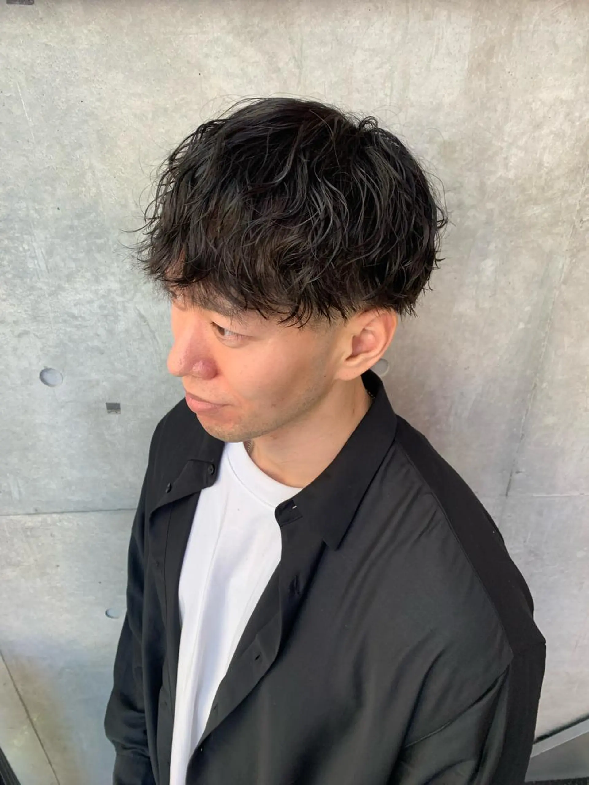 ショート メンズ 濱田 春瑠のヘアスタイル