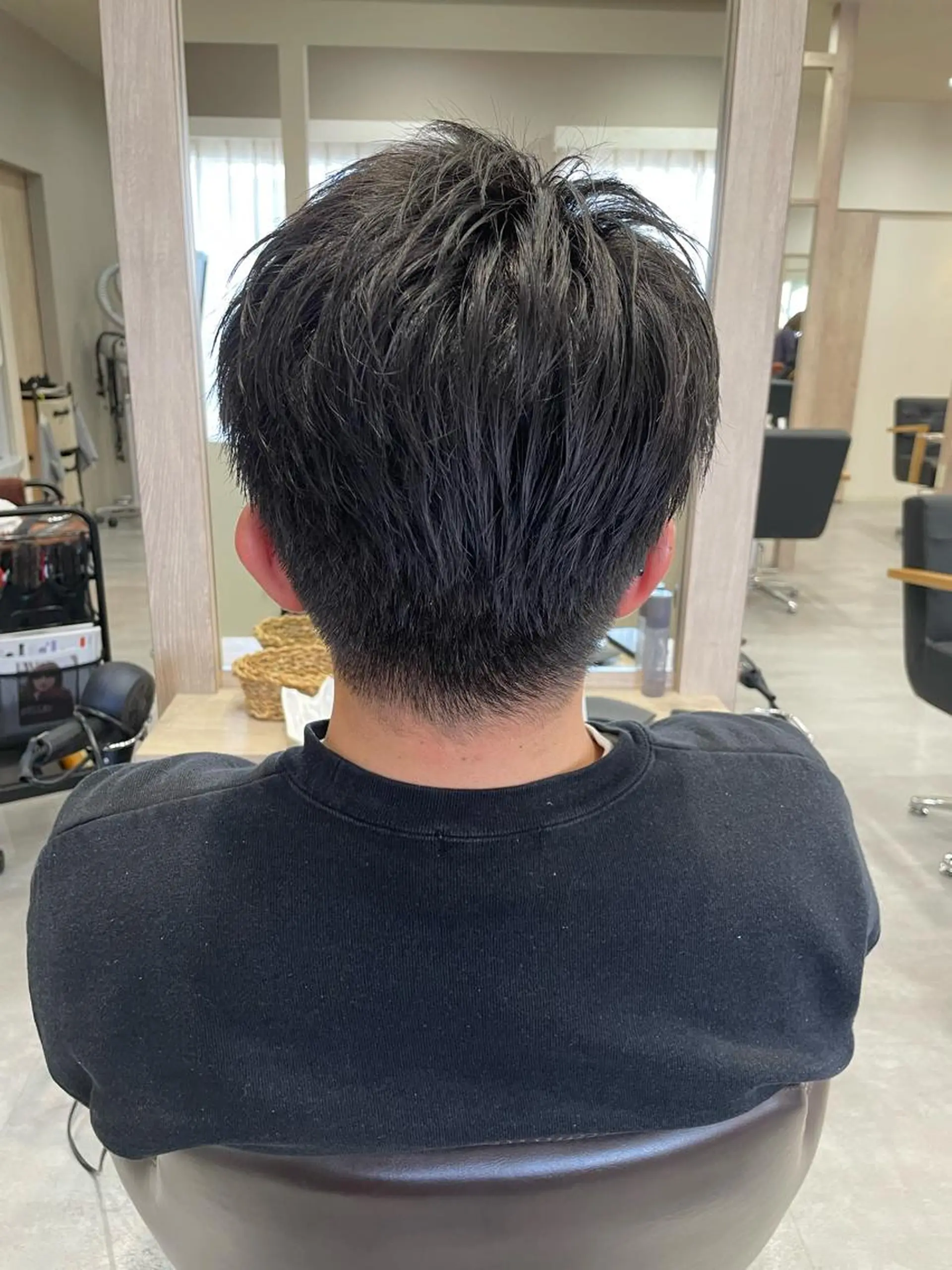 ショート メンズ 刈り上げ ショートヘア カット 永田 まどかのヘアスタイル