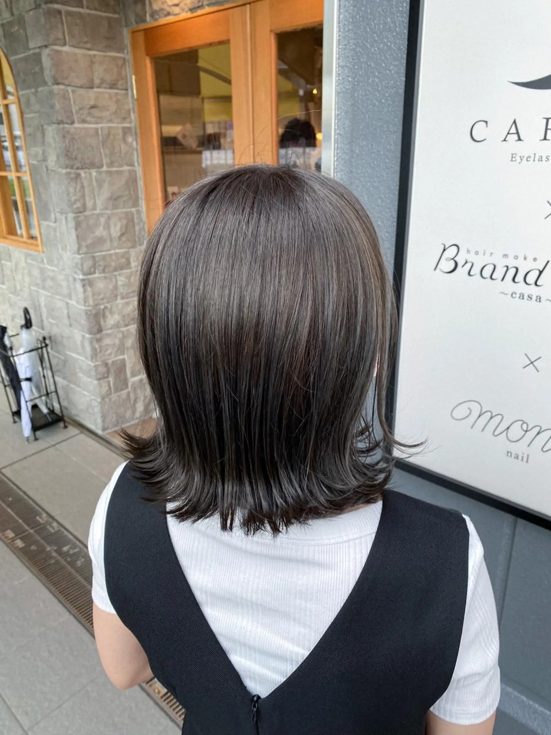 ショート カット ヘアカラー 坂井 茅聖のヘアスタイル