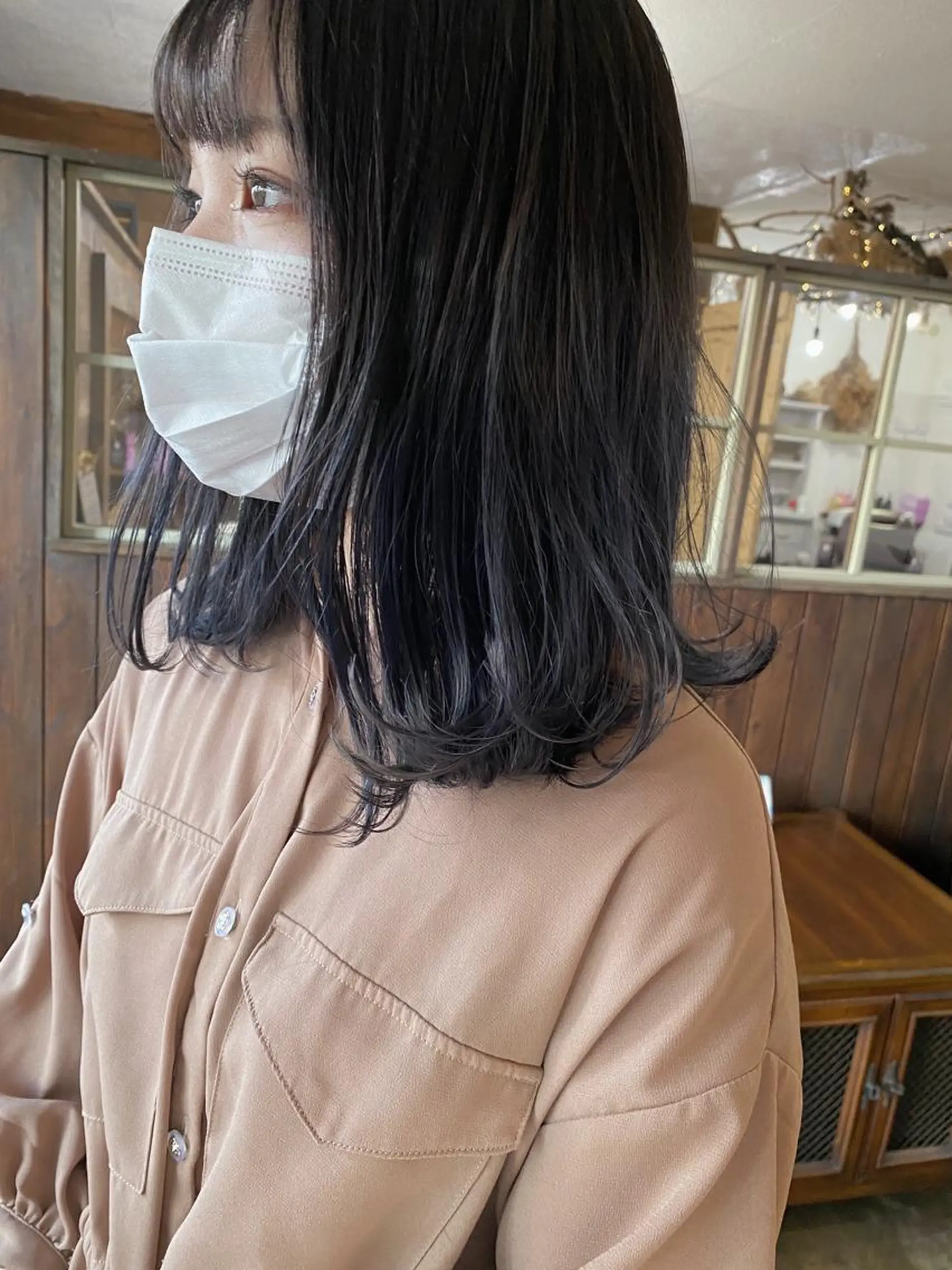 カラー 縮毛矯正 トリートメント 艶カラー🫧 MOMOYOのヘアスタイル