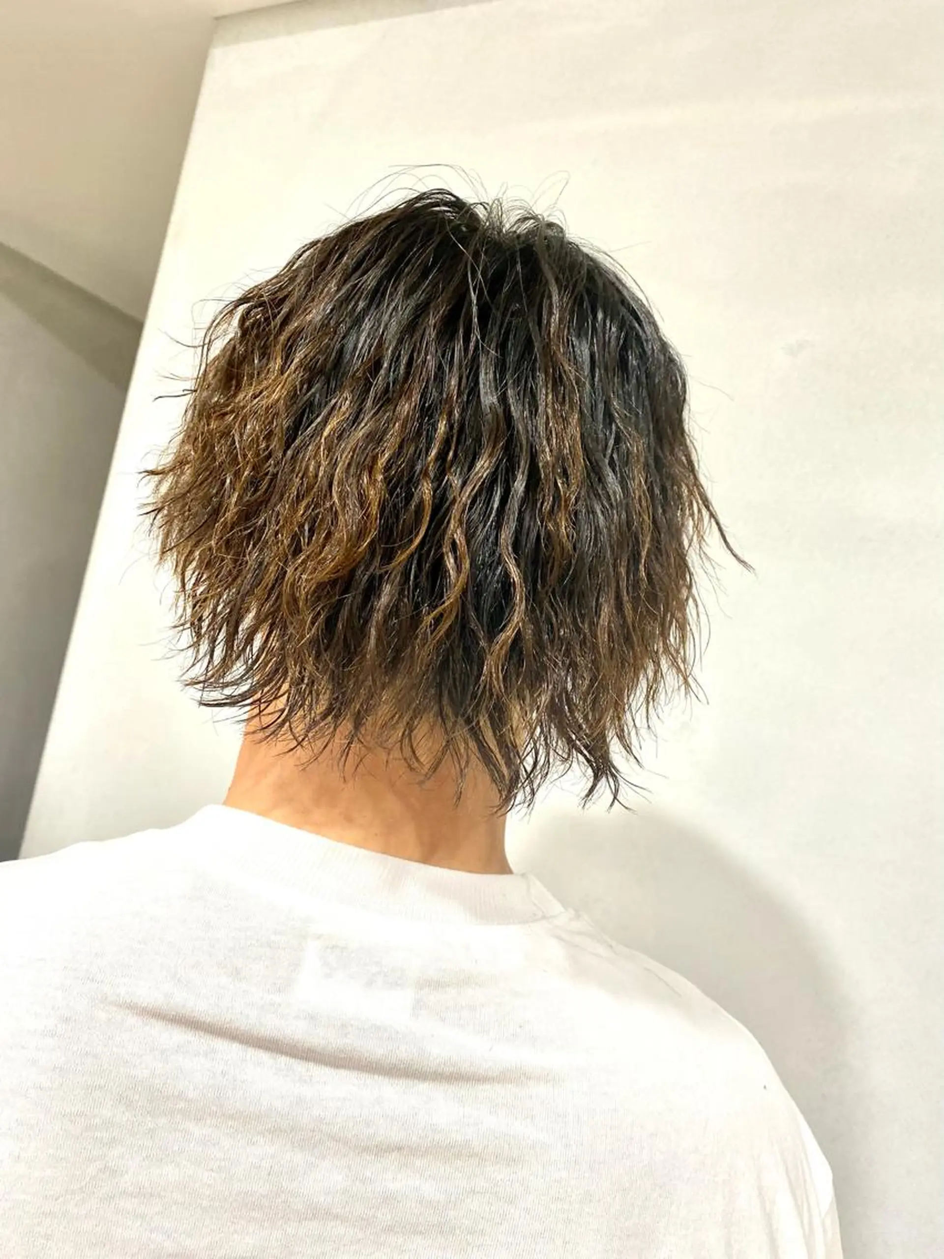 ショート ツイストパーマ et Douce所属・艶髪／髪質改善／ カワモトヒロトのヘアスタイル