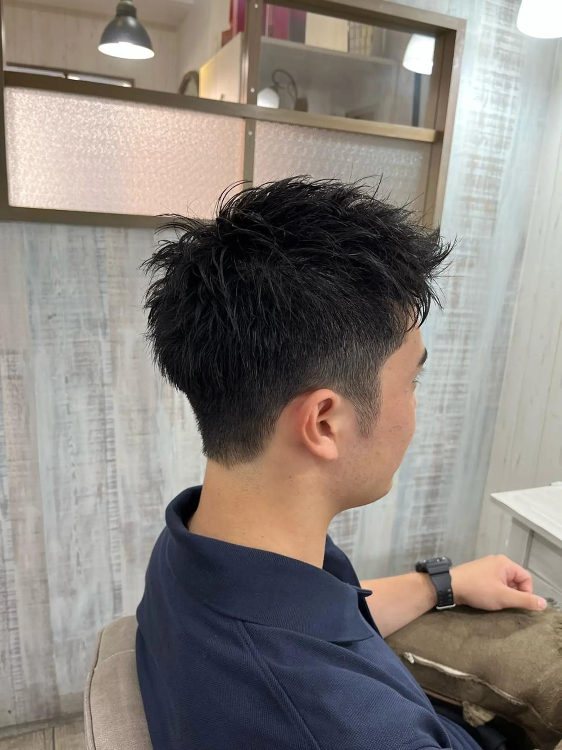メンズ カット イシジマ タカナリのヘアスタイル