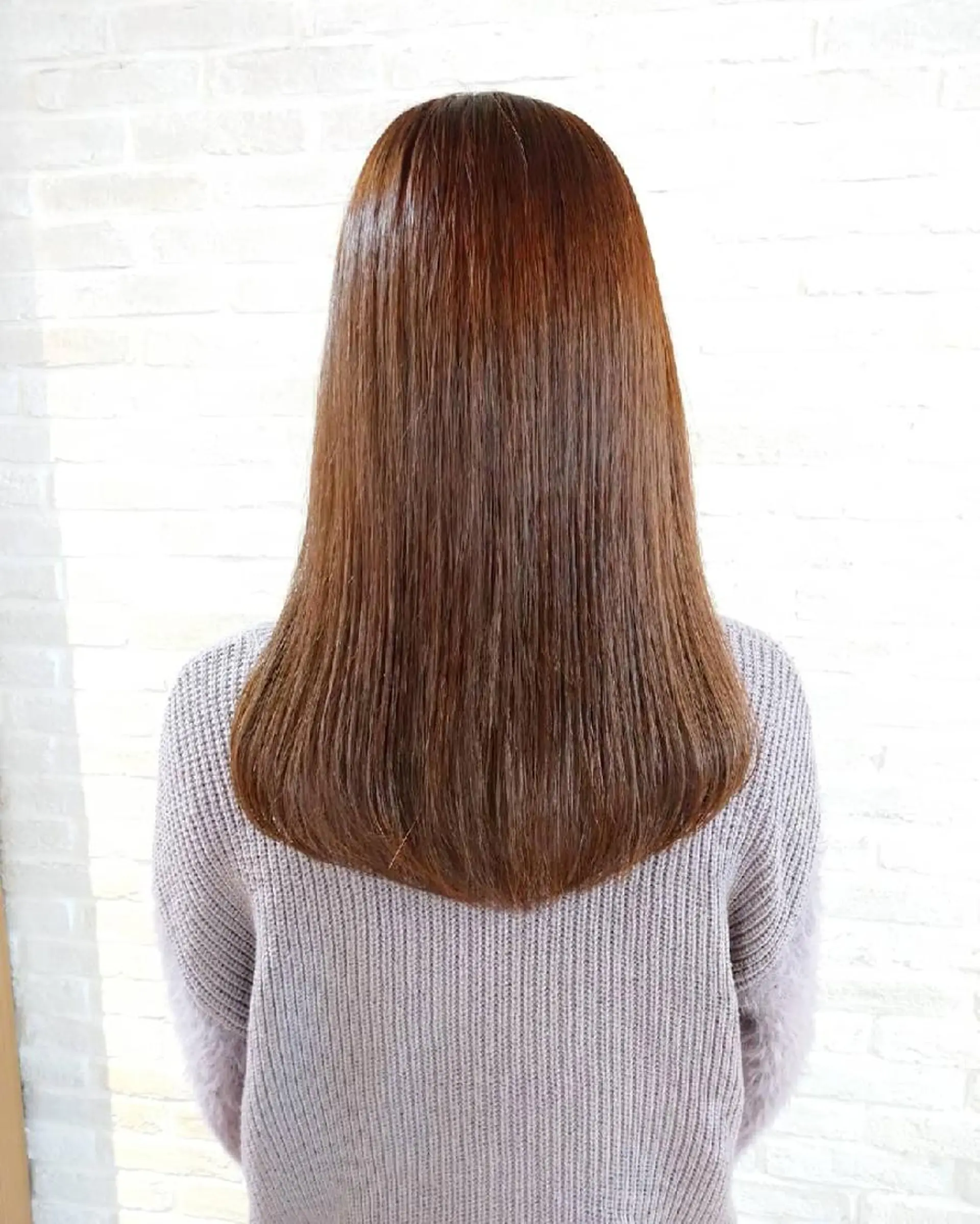 セミロング パーマ カラー カット 縮毛矯正 トリートメント Topstylist ゆきこのヘアスタイル