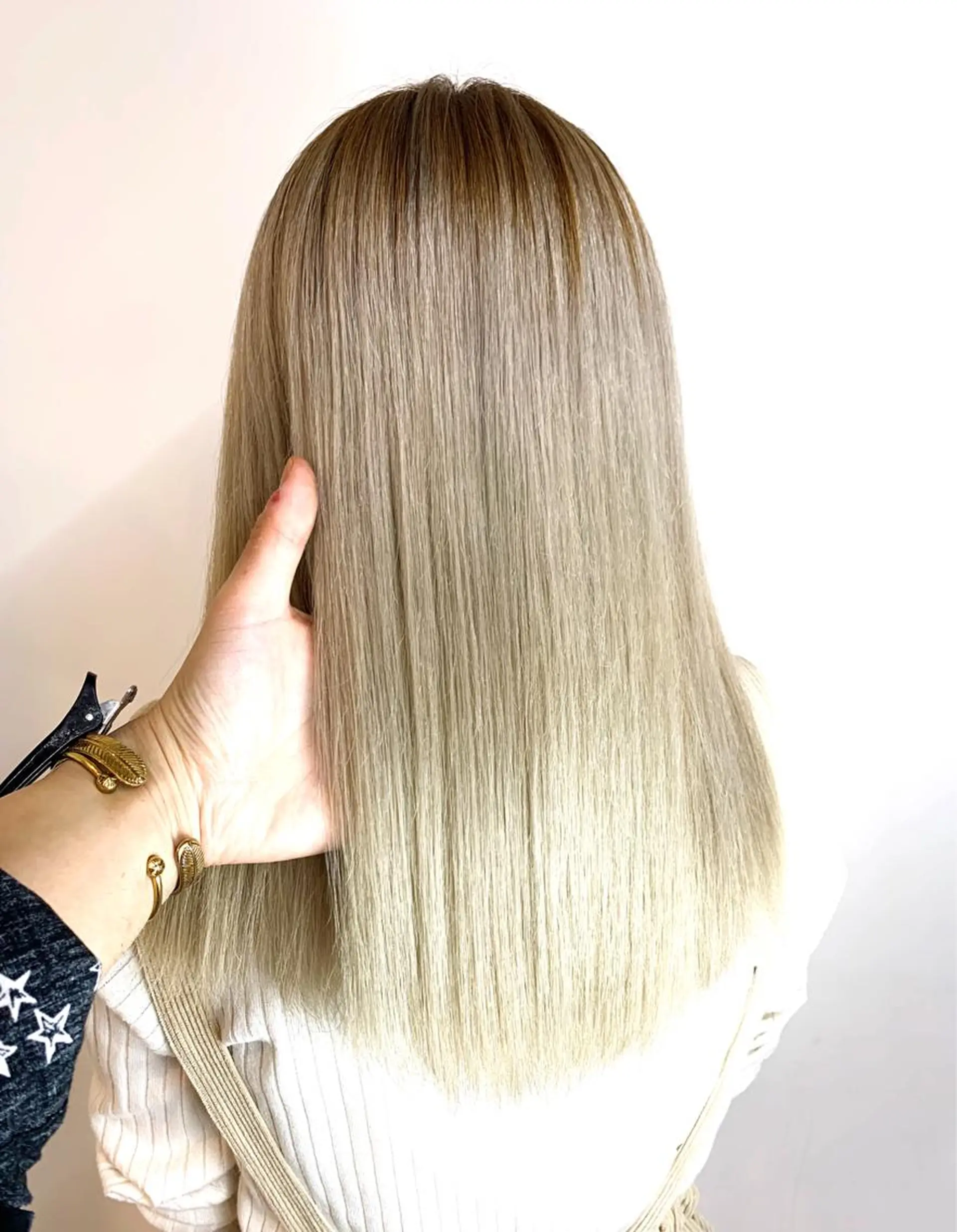 セミロング 外国人風カラー レイヤーカット ヘアカラー トリートメント ヘアセット ❤️千葉県代表❤️ 店長❤️柿本翔一朗のヘアスタイル