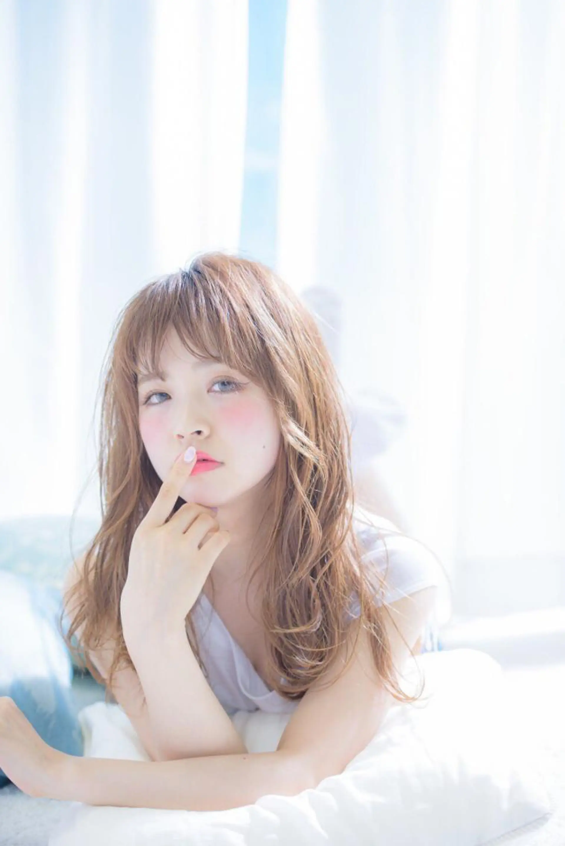 セミロング カラー パーマ ヘアアレンジ ベージュカラー ブリーチ ヘアカラー トリートメント ヘアセット ✨ハイクオリティ✨ 山本香也のヘアスタイル