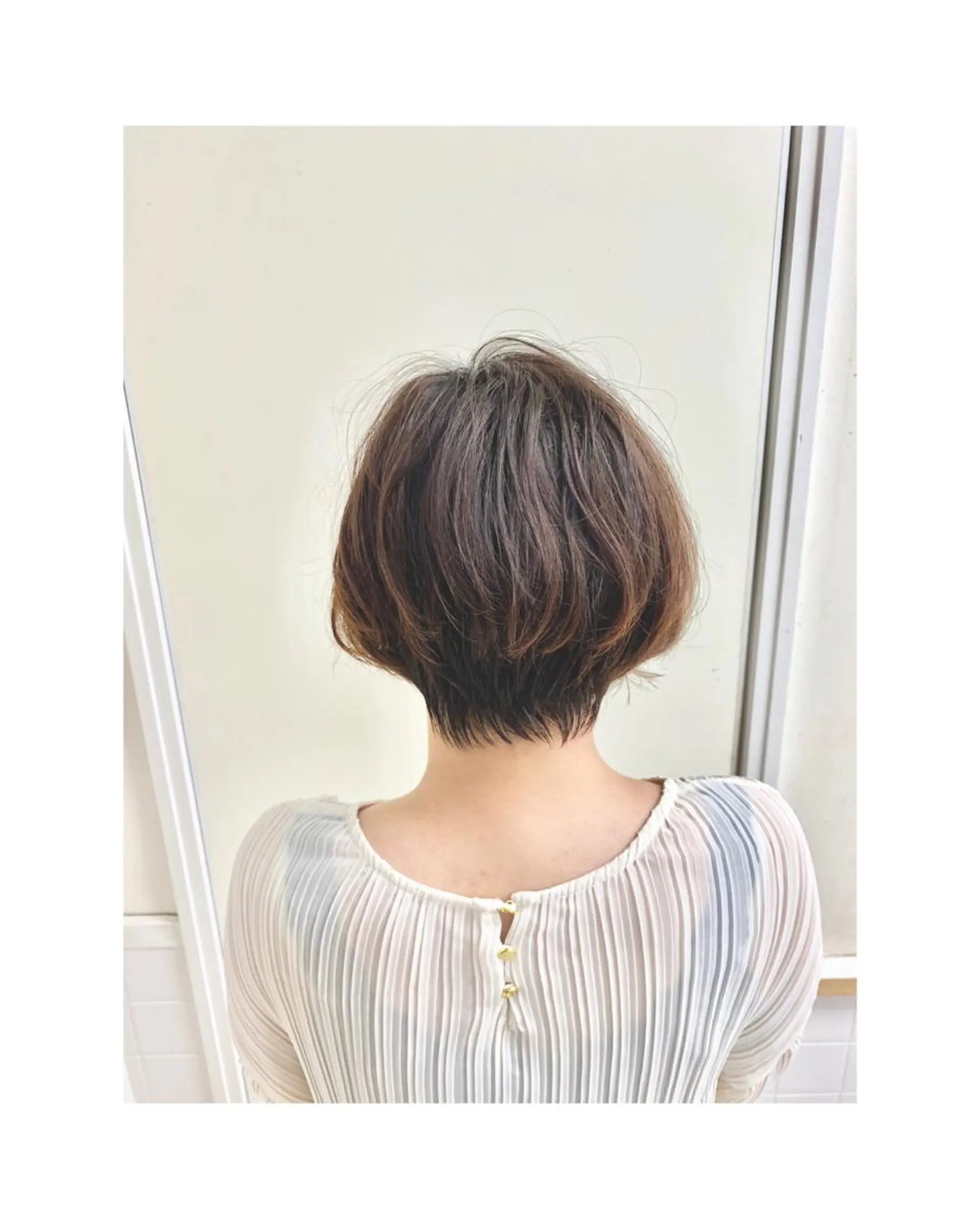 ショート ヘアー    アンド  フェイス  Lien所属・橋口 千裕のヘアスタイル