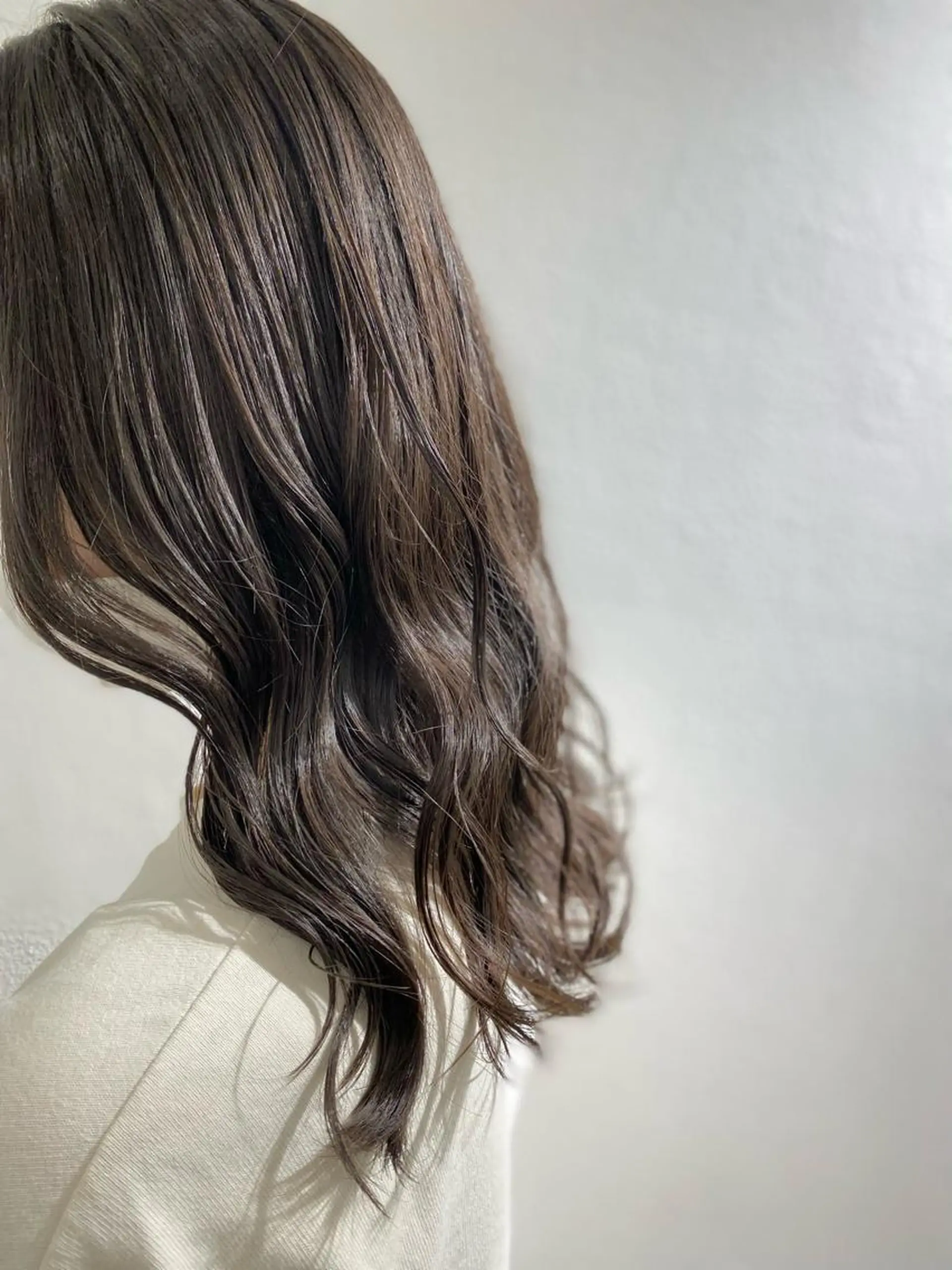 ミディアム カット ヘアカラー D.I.E.V.A hair  錦糸町店所属・✨小顔レイヤー/ 艶カラー/清野龍平のヘアスタイル
