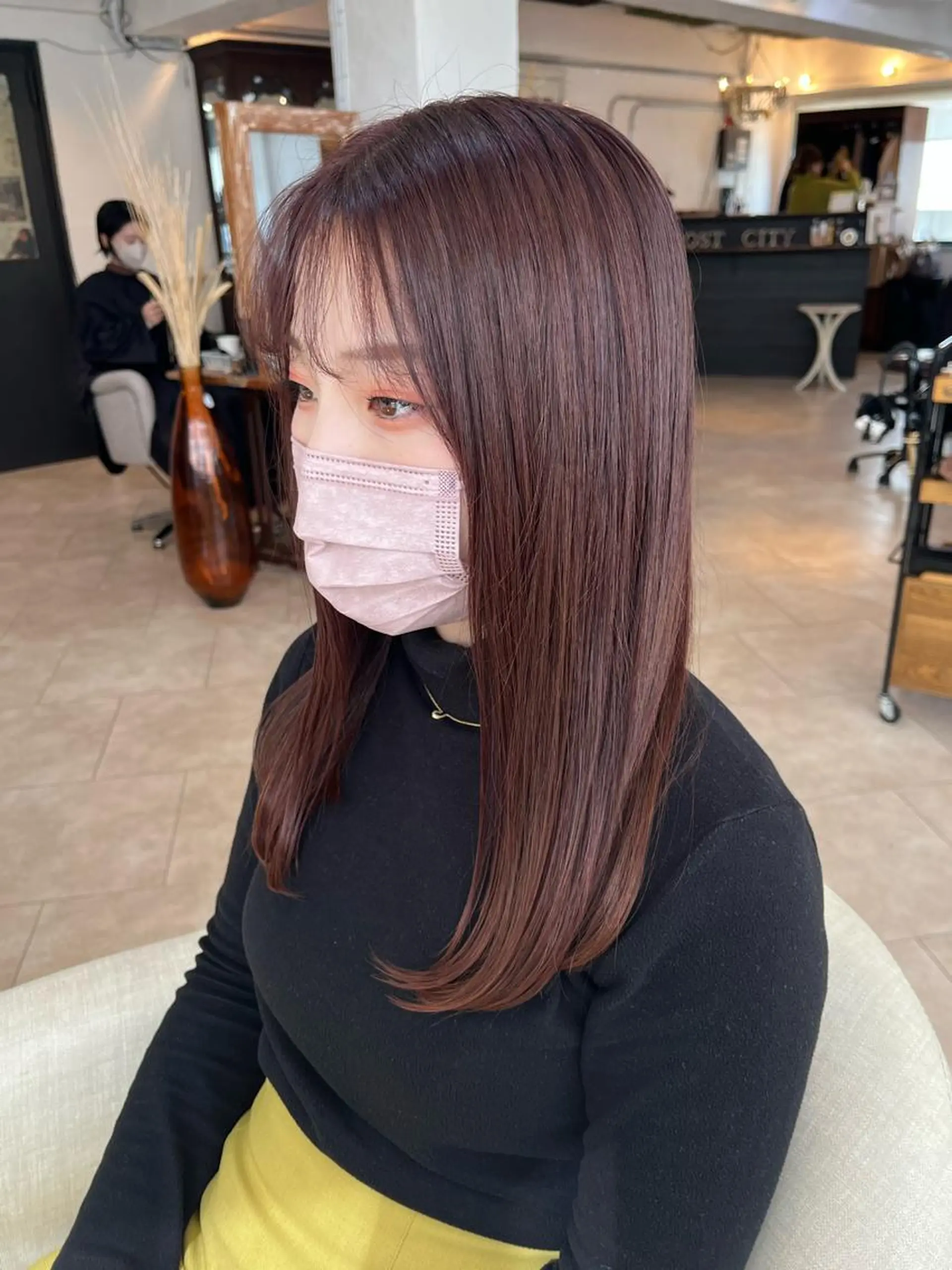 セミロング 💛ハイトーン💛 りむのヘアスタイル