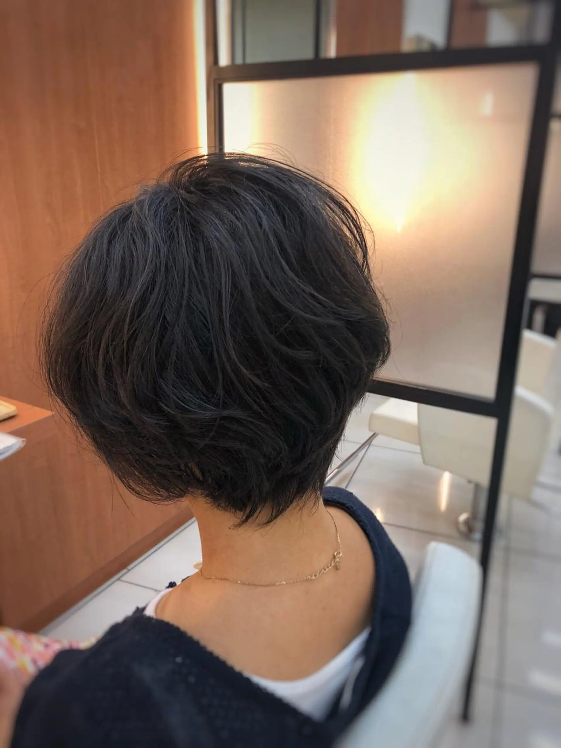 ショート パーマ ナカタケ ユウのヘアスタイル