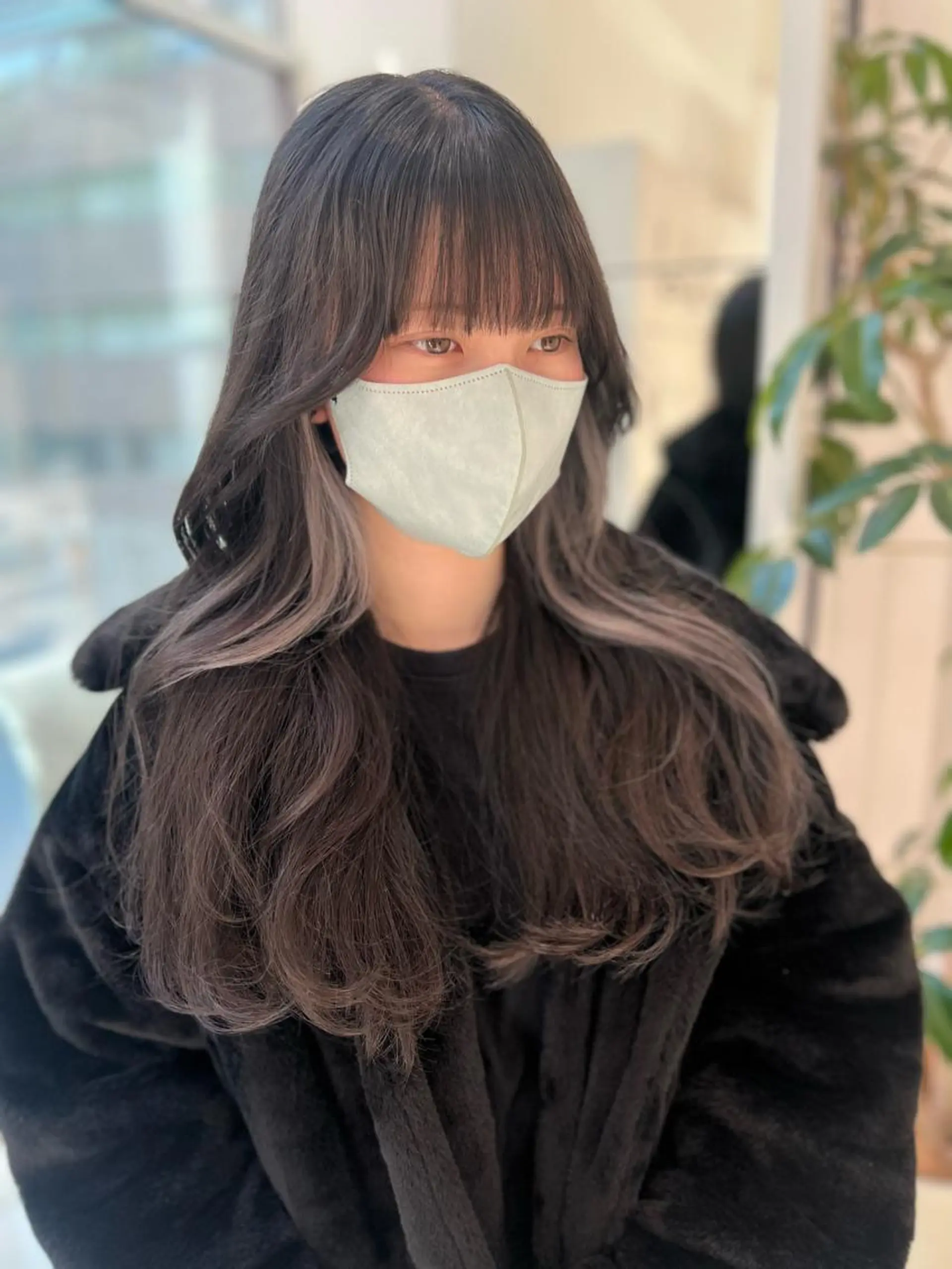 ロング ヘアカラー 森川 翔太のヘアスタイル
