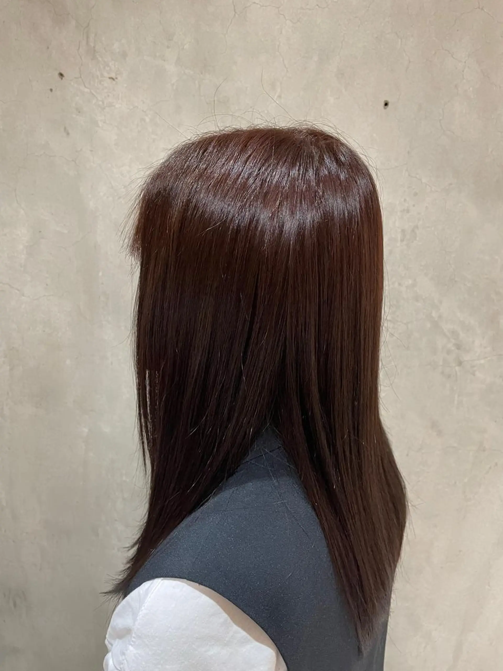 ロング ピンクブラウン トリートメント 阿部 翔一郎/暖色系カラーのヘアスタイル