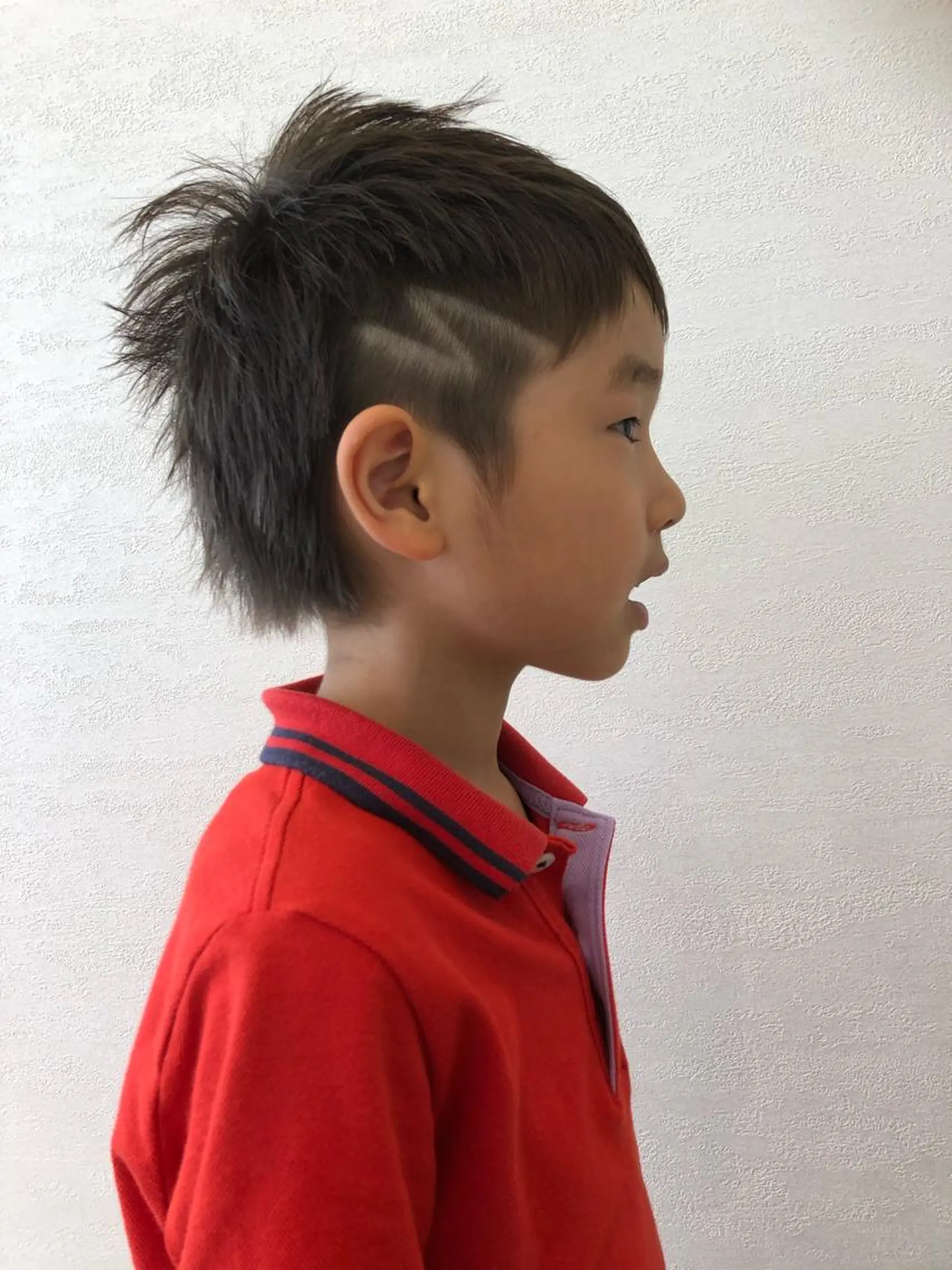 キッズ カット 安田 美由紀のヘアスタイル