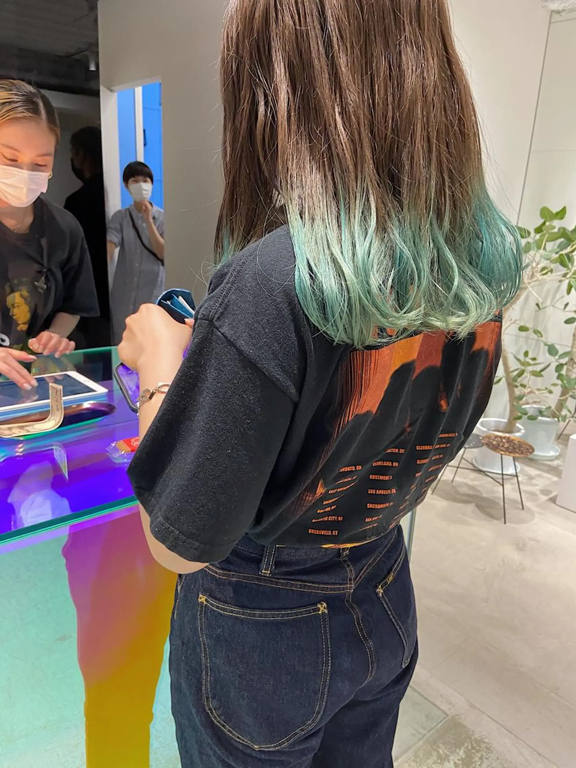 ミディアム ヘアカラー STAN WOOD所属・似合わせcut 🔥yutakaのヘアスタイル