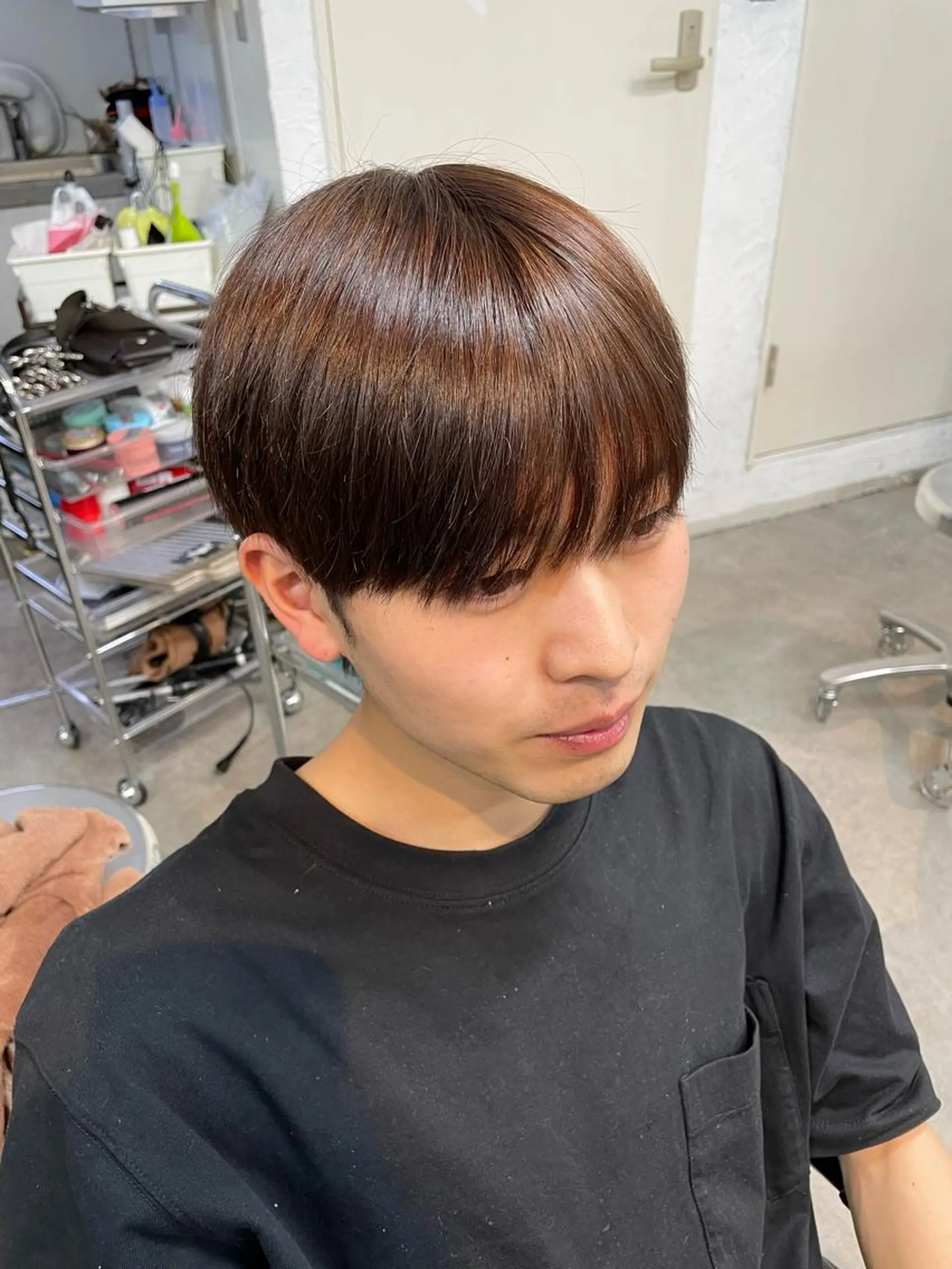 ショート カラー パーマ ヘアアレンジ メンズ キッズ ネイル マツエク・マツパ アイブロウ メンズインナーカラー メンズ韓国風 イヤリングカラー イルミナカラー インナーカラー カットモデル募集中 🫧 コハのヘアスタイル