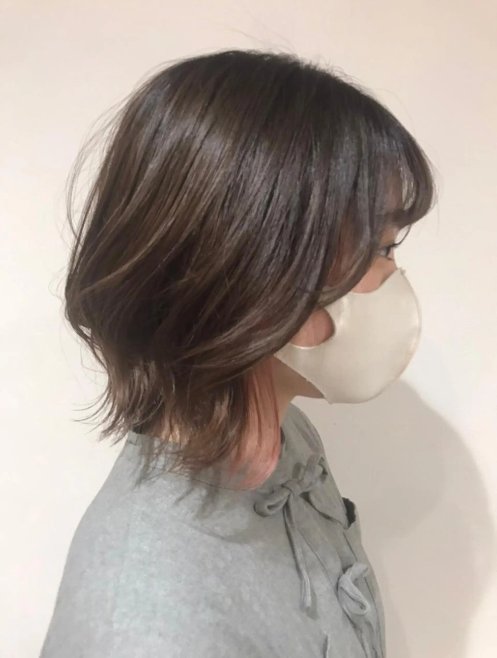 ミディアム カラー インナーカラー ピンクカラー ボブ 12月限定クーポン 💕大量更新ブリーチのヘアスタイル