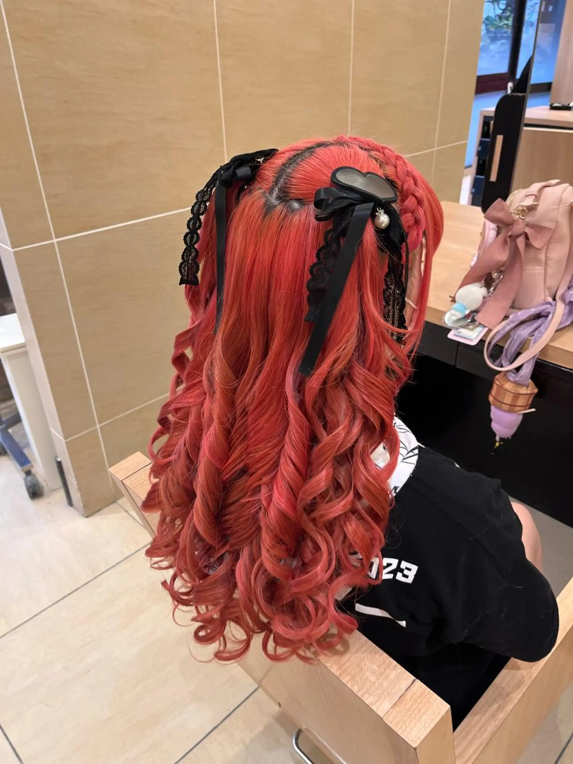 ロング 行川 由希子のヘアスタイル