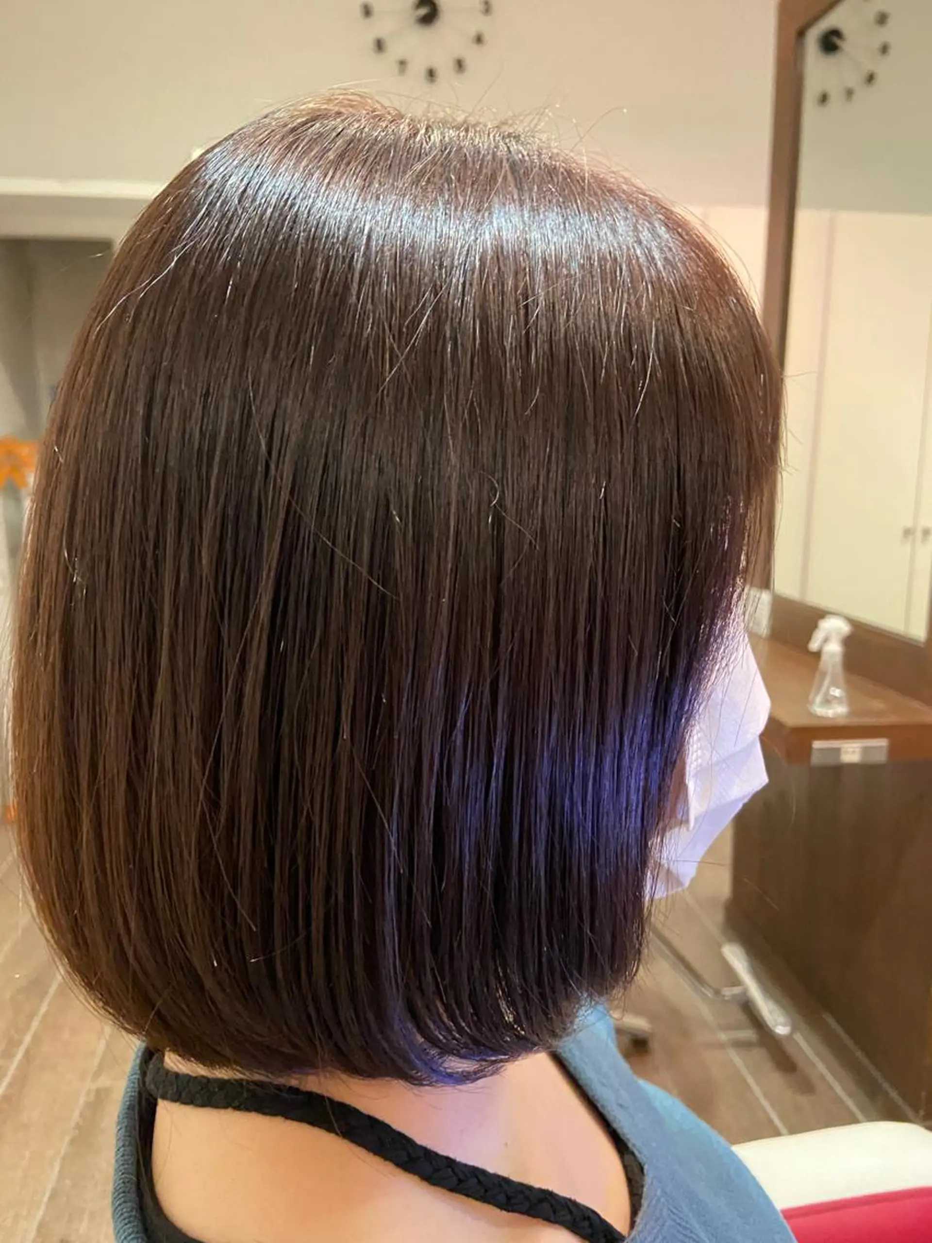 ミディアム カット 縮毛矯正 トリートメント Hair  salon Orchid所属・✨透明感カラー✨小形 大美✨のヘアスタイル