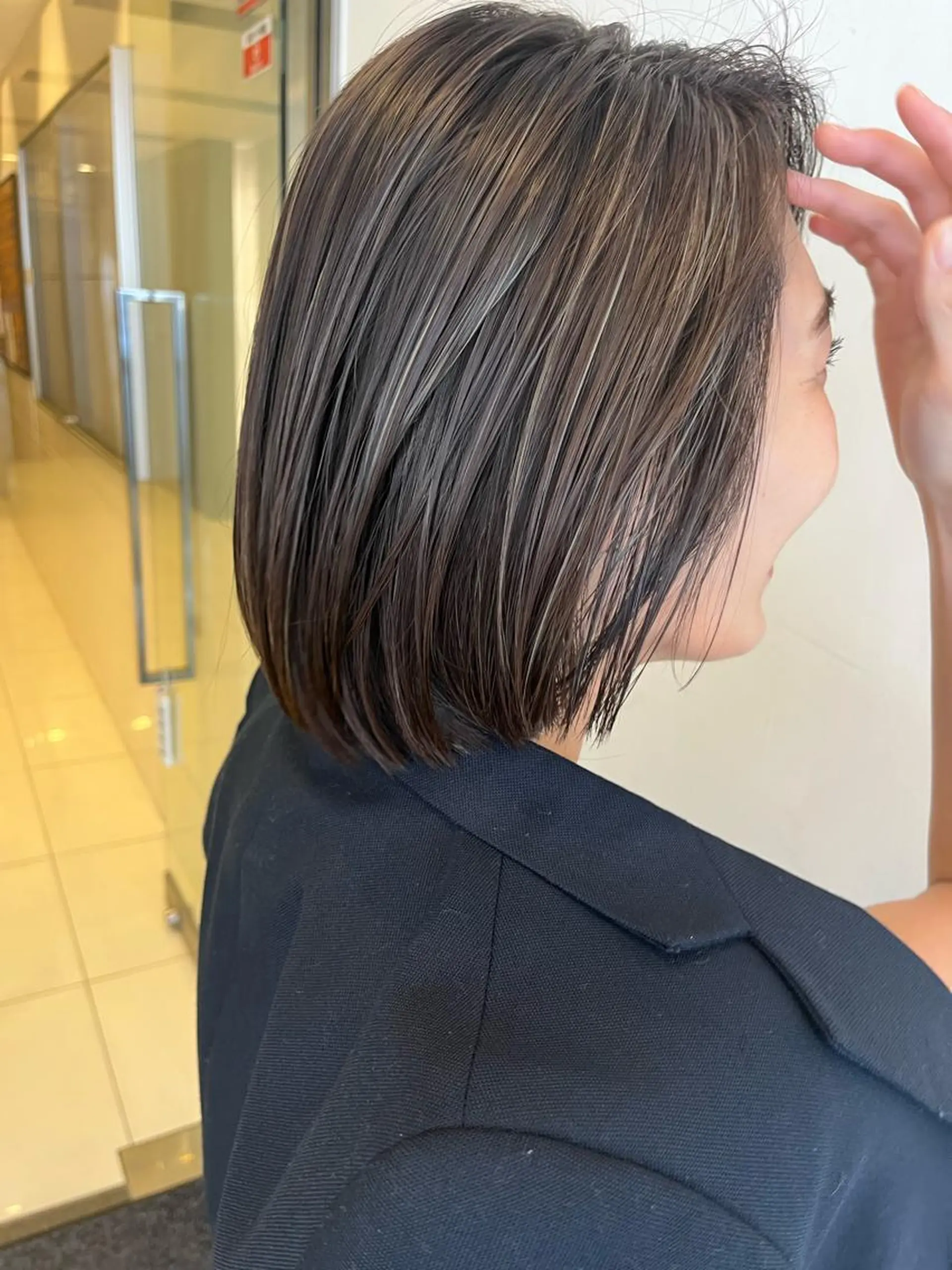 ミディアム ハイライト ヘアカラー ⭐️ アユミ⭐️のヘアスタイル