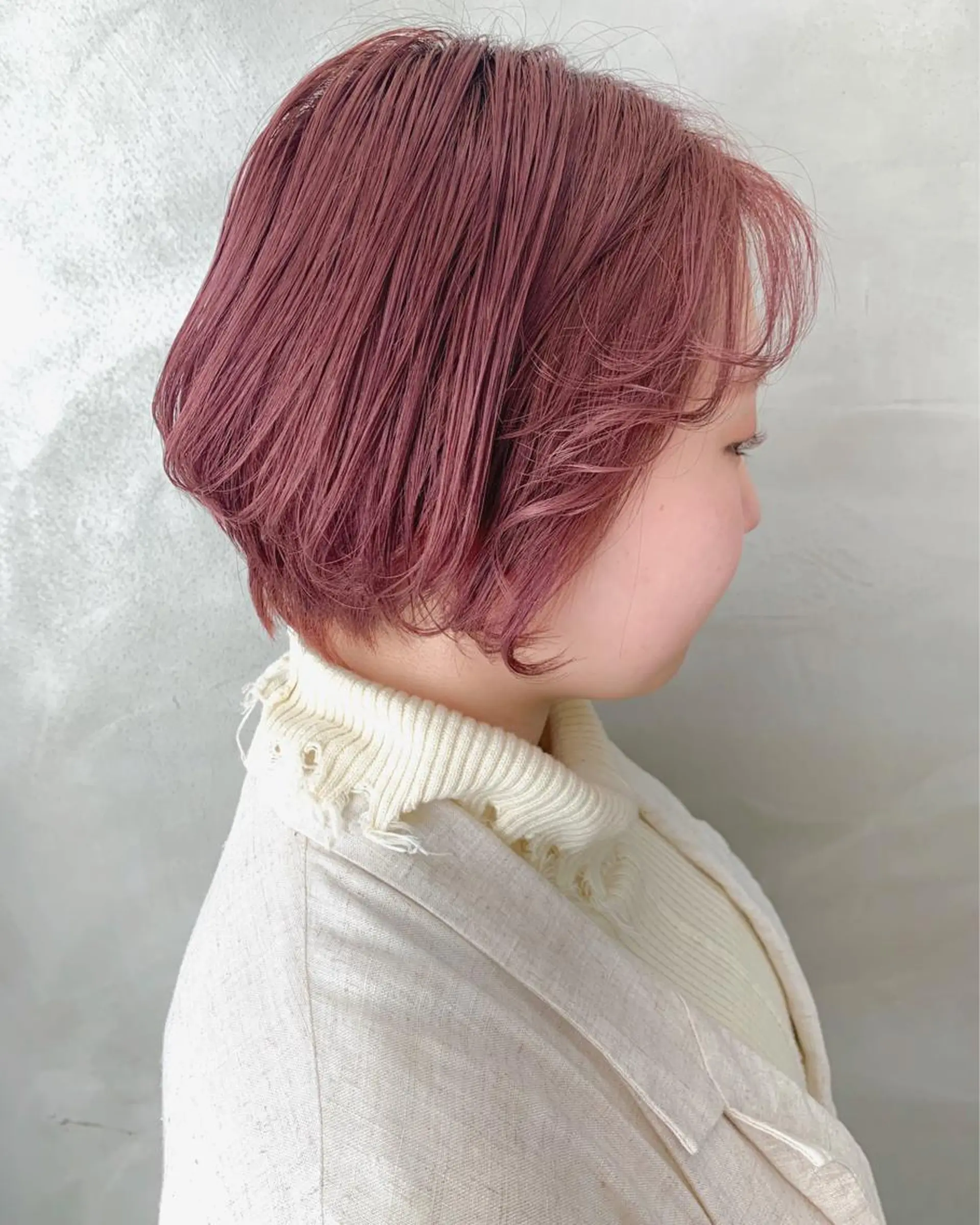 ショート カラー ブームボックス所属・🐝ハイトーンカラー hachi🐝のヘアスタイル