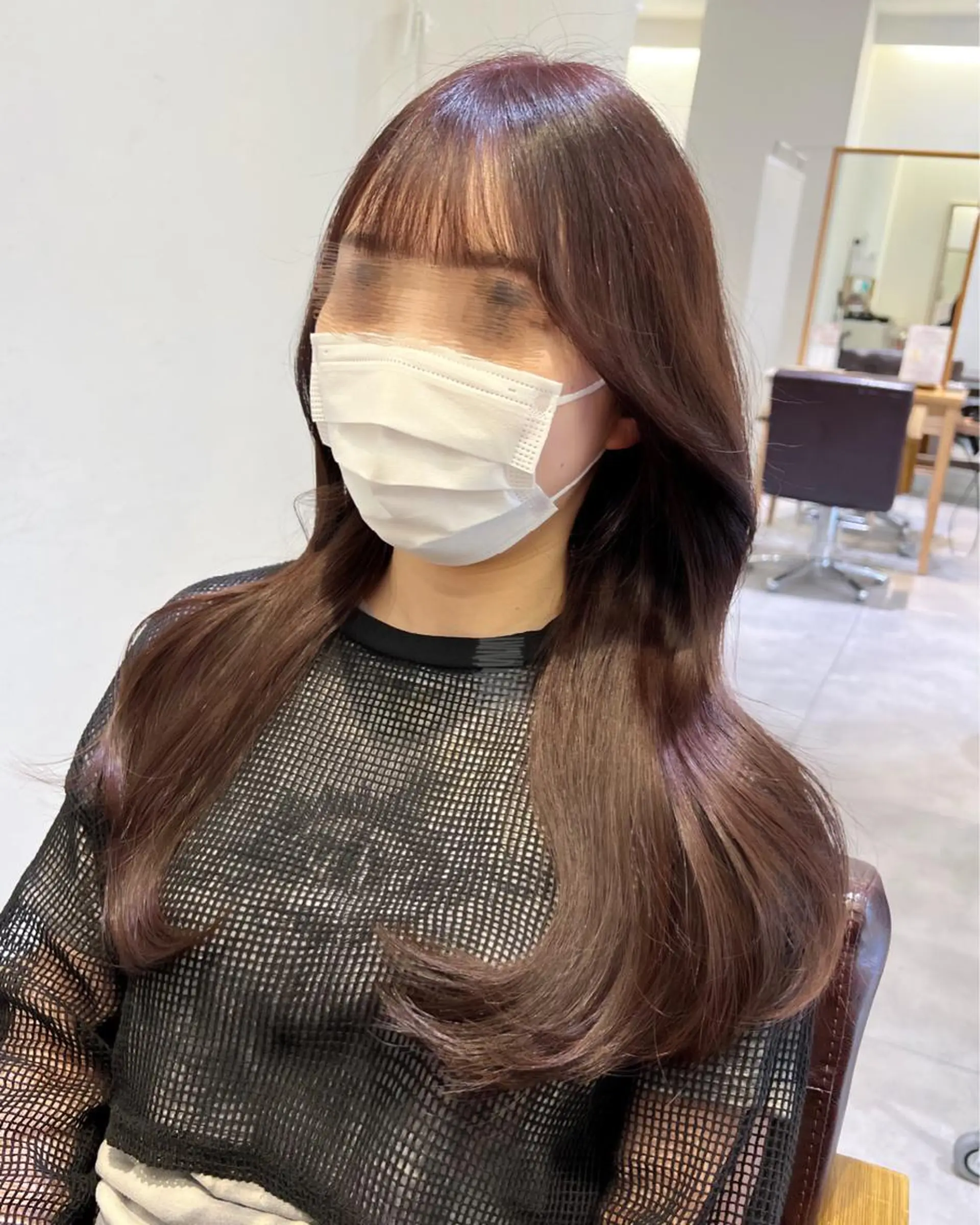 ロング カラー カット トリートメント 韓国ヘア×髪質改善 /yoshikaのヘアスタイル