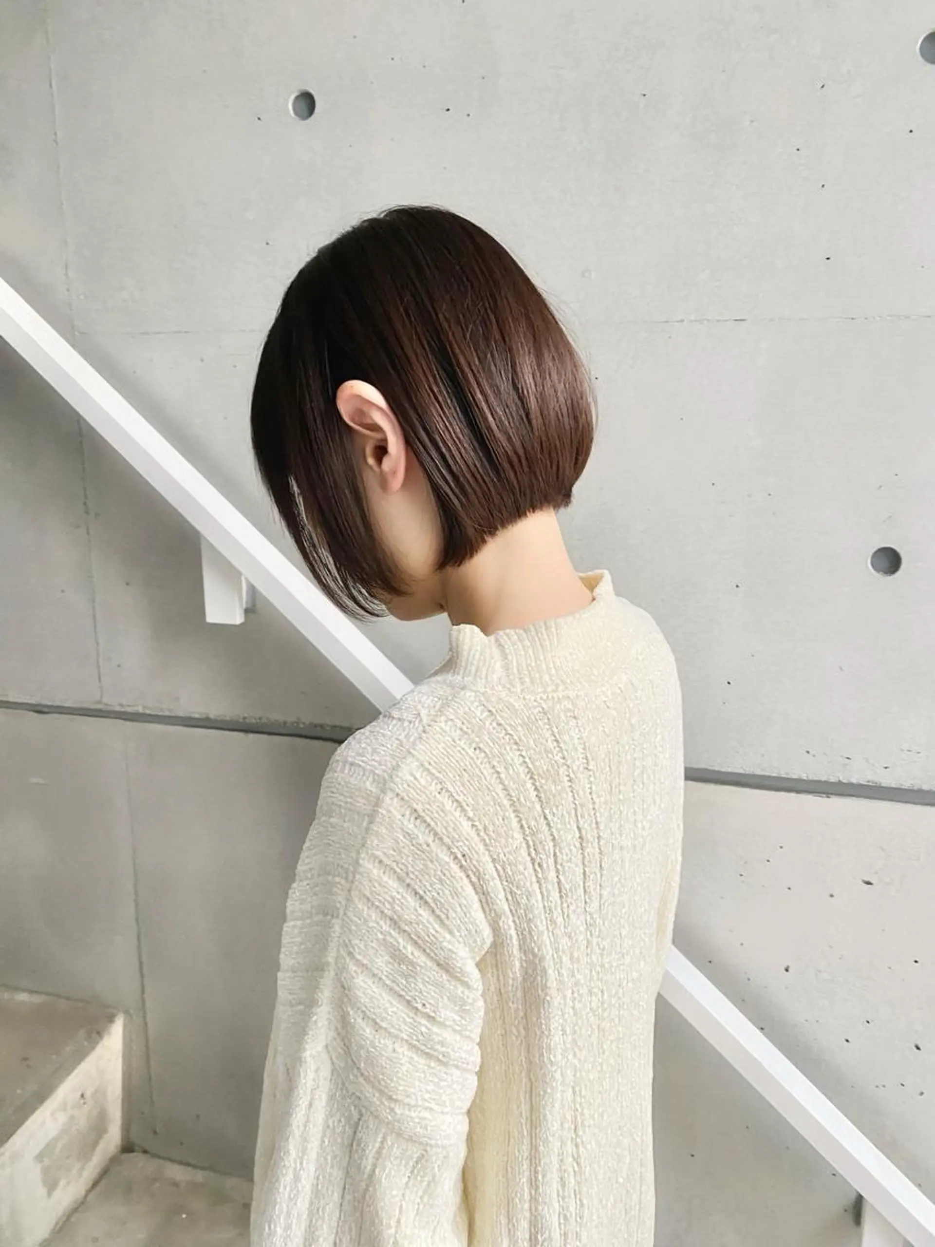 ショート カラー ボブ 似合わせカット ショート/ハイライト /白髪ぼかし🌿松本のヘアスタイル
