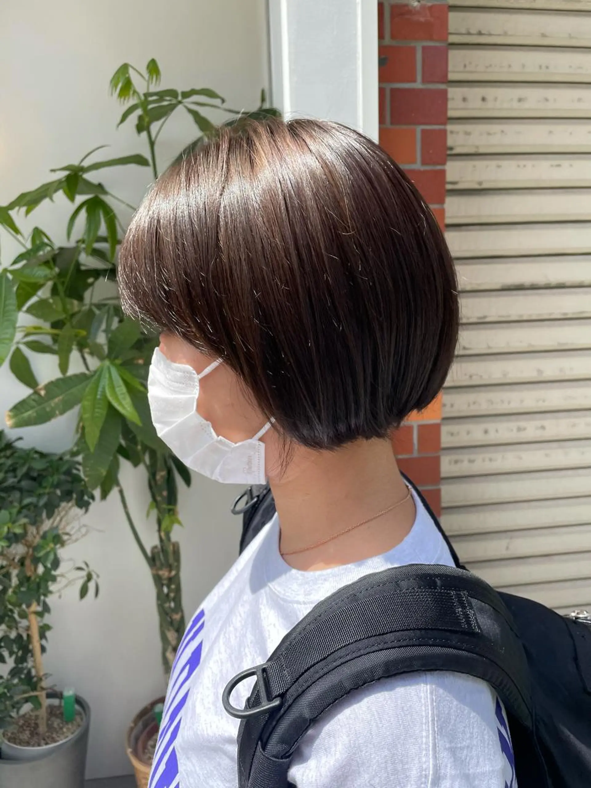 ミディアム カラー アッシュ オリーブアッシュ カット ヘアカラー トリートメント 中目黒🌼 🌼ハナのヘアスタイル