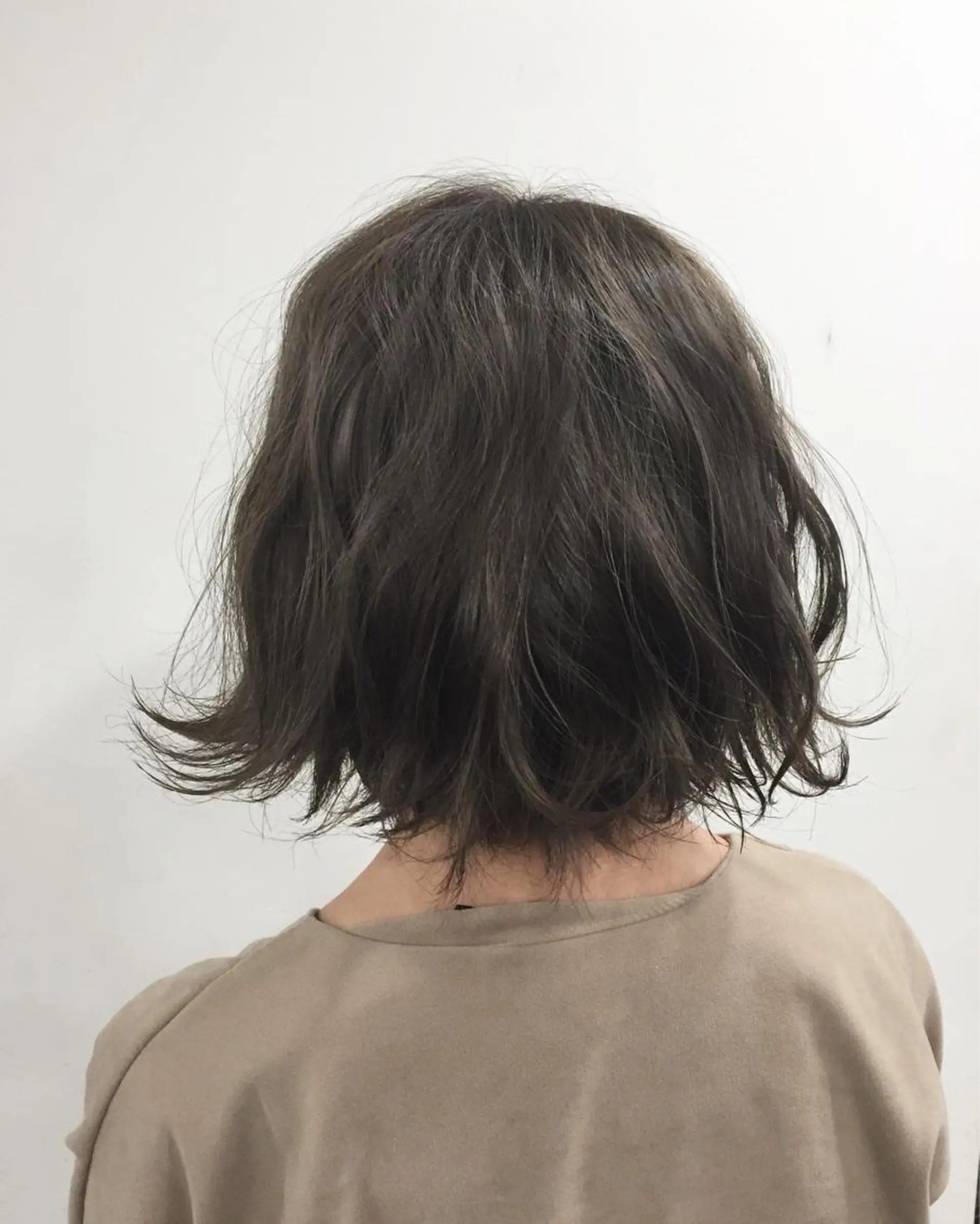ショート カラー フォギーグレージュ グレージュ 🌛ダブルカラー 🌜SAYAKAのヘアスタイル