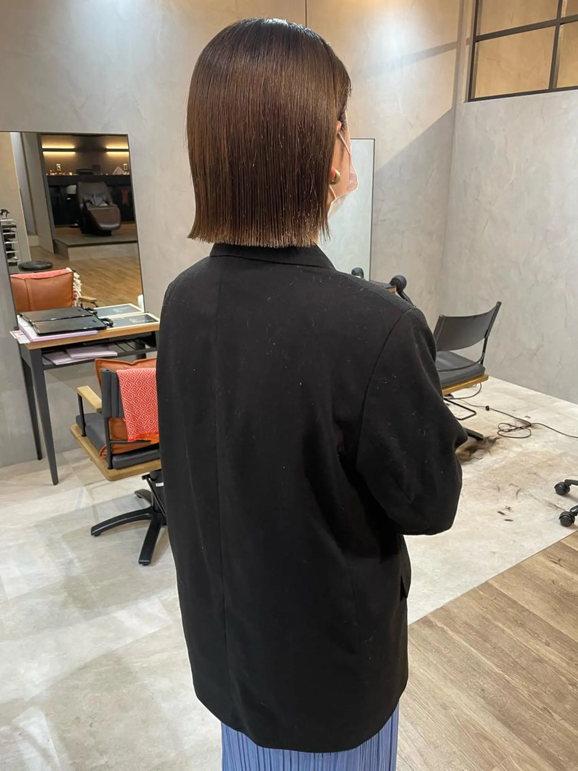 ショート カラー カット ヘアカラー トリートメント Basis 田口豪司のヘアスタイル