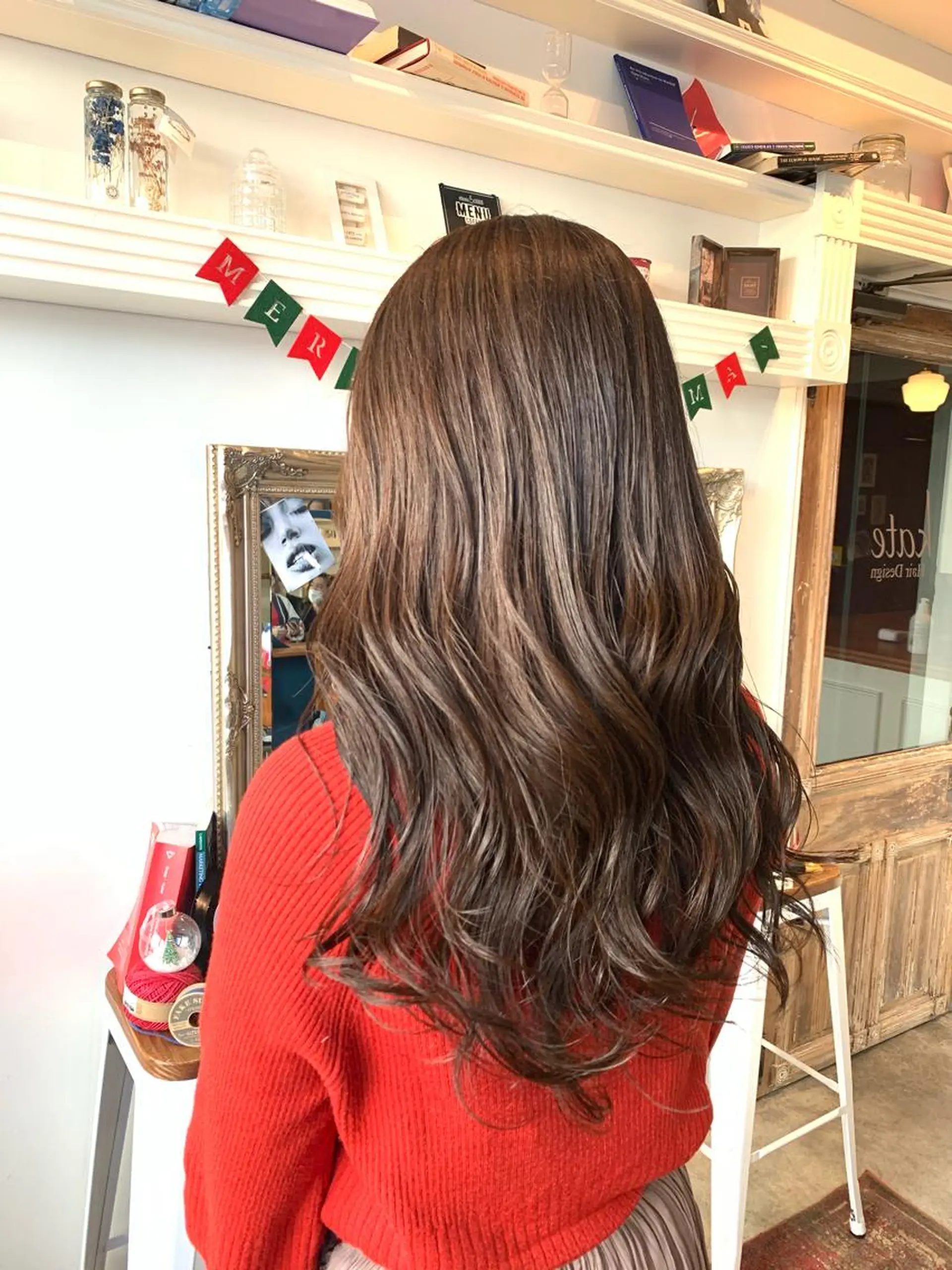 セミロング カット ヘアカラー トリートメント ヘッドスパ ヘアセット 大宮/山口 竣也のヘアスタイル