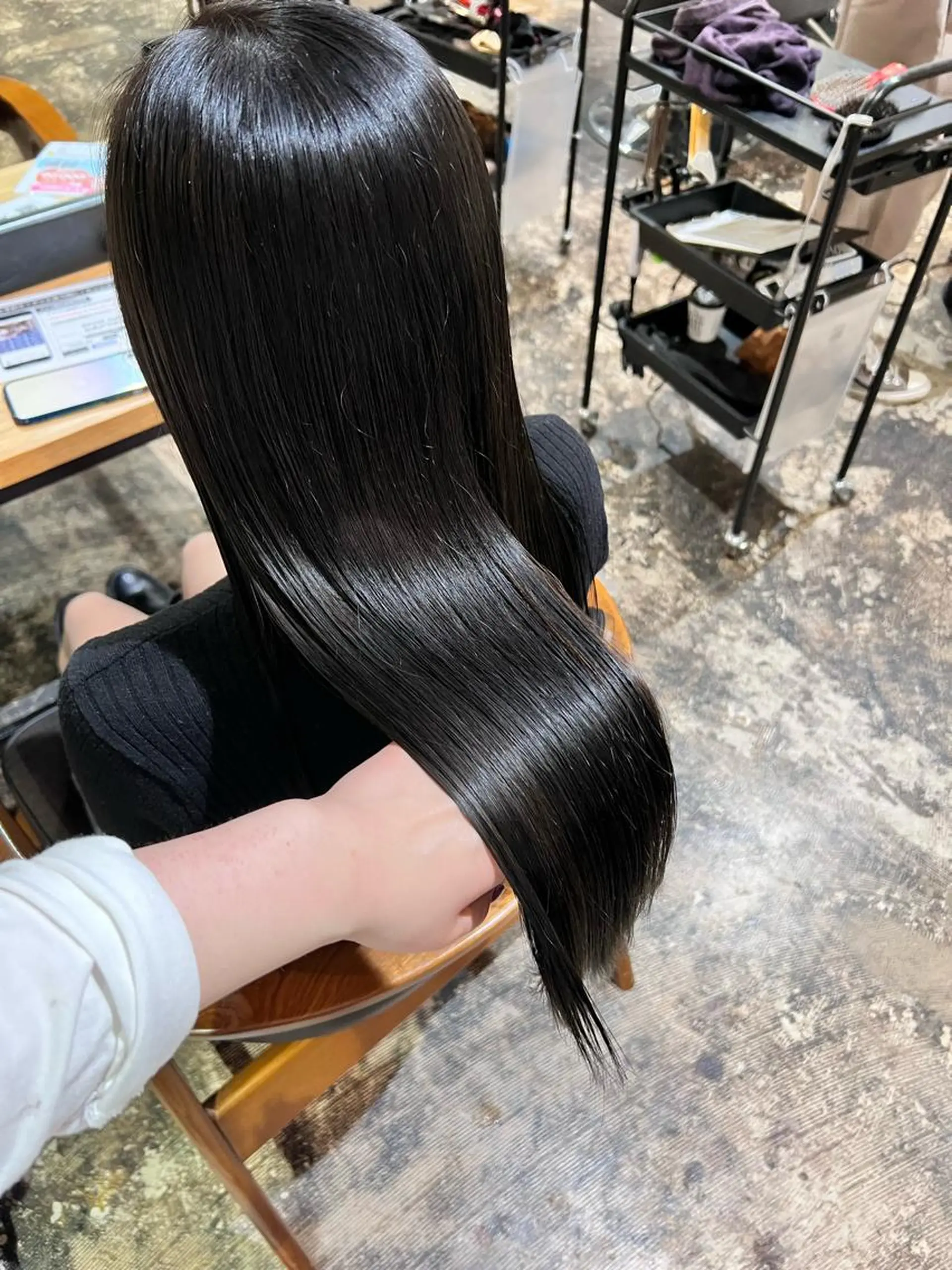 ミディアム カラー 大阪ヘアカラー ブリーチmarinaのヘアスタイル