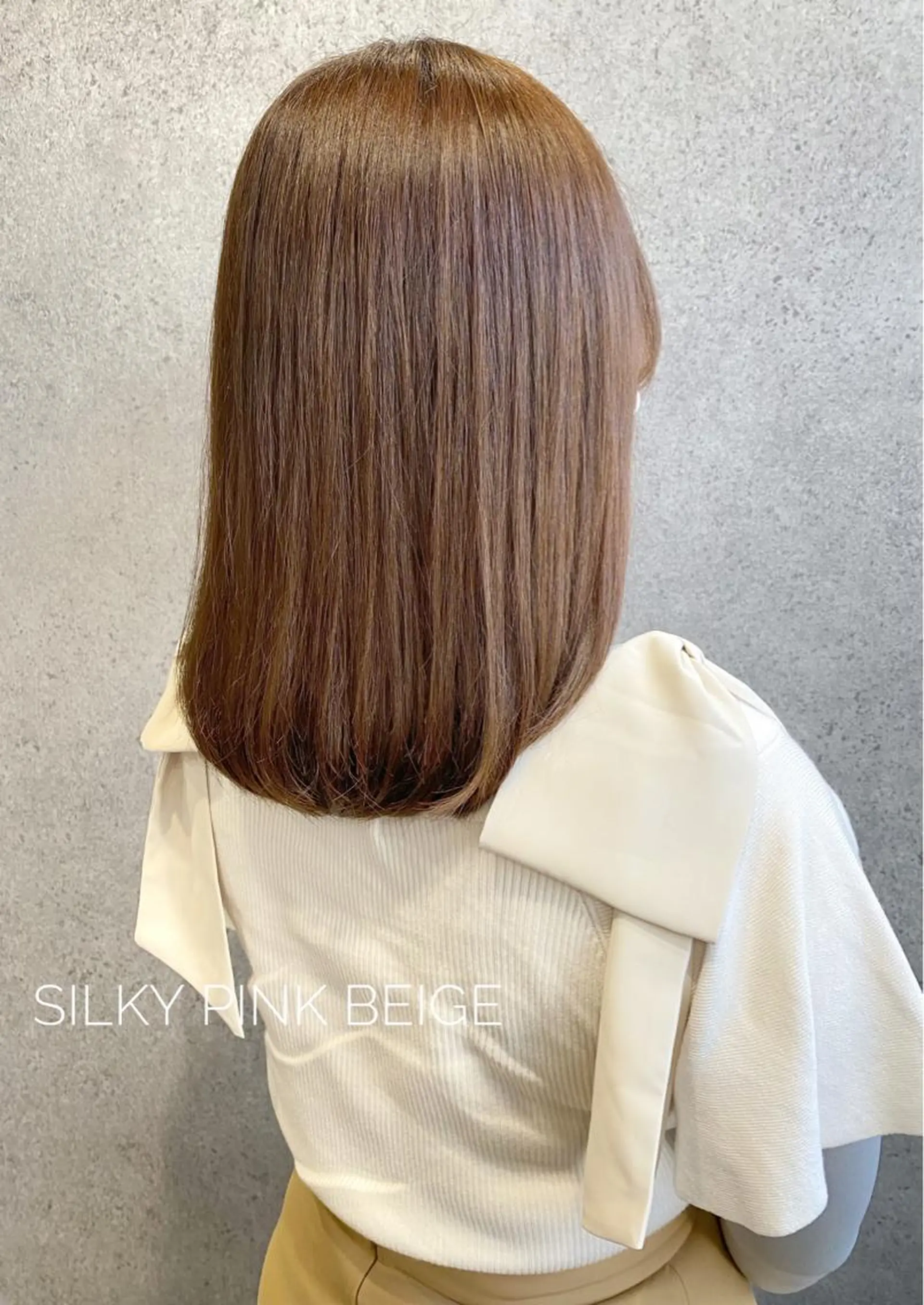 セミロング カラー トリートメント clomus所属・YUKA艶髪 🌸寛ぎ部屋のヘアスタイル