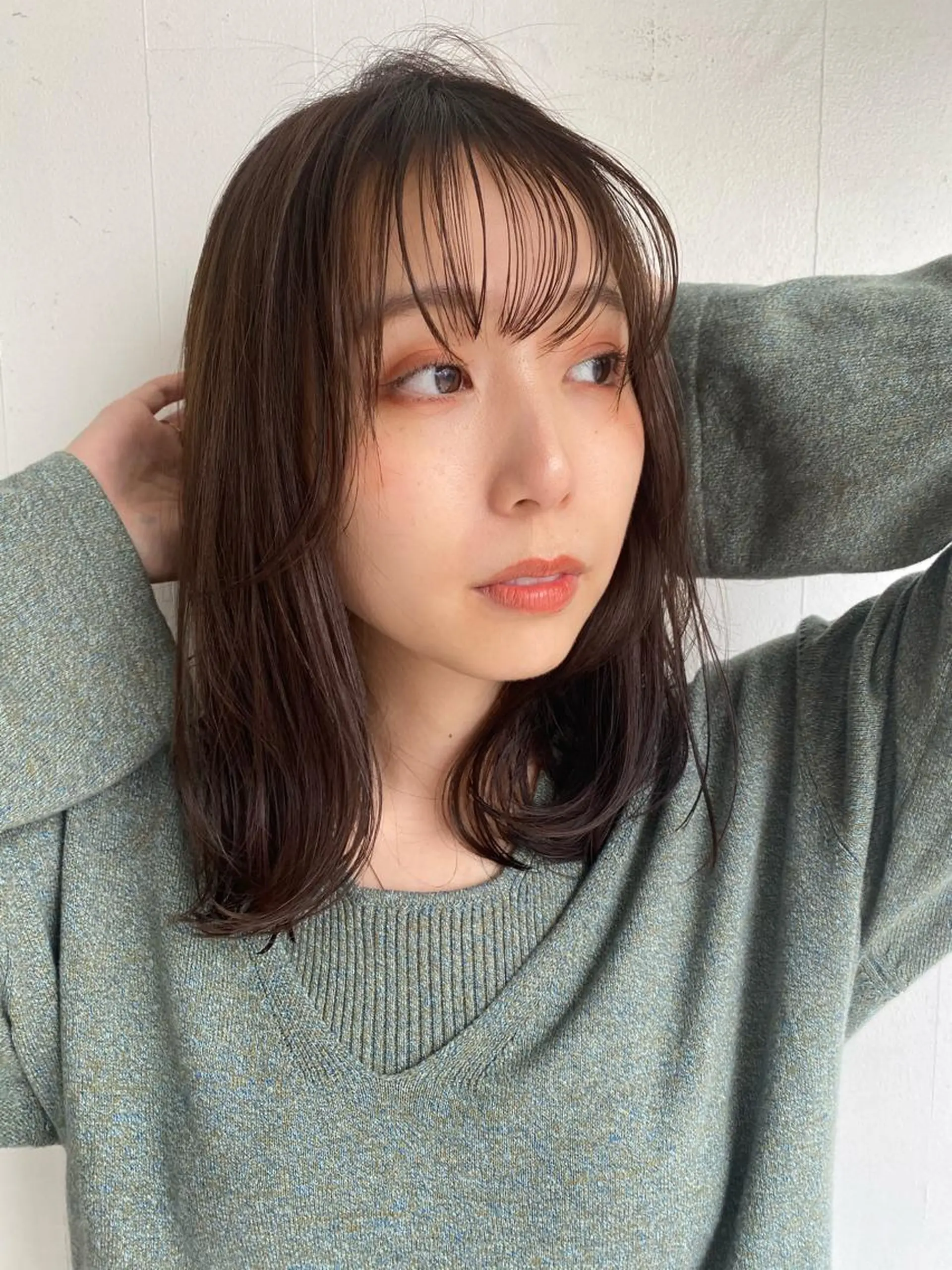 ミディアム 🍃透明感スタイル ｙｕ-ｋａ🍃のヘアスタイル